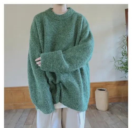 Other Hirohata x Miura Green Knit Sweater Size US M / EU 48-50 / 2 - 7 Thumbnail