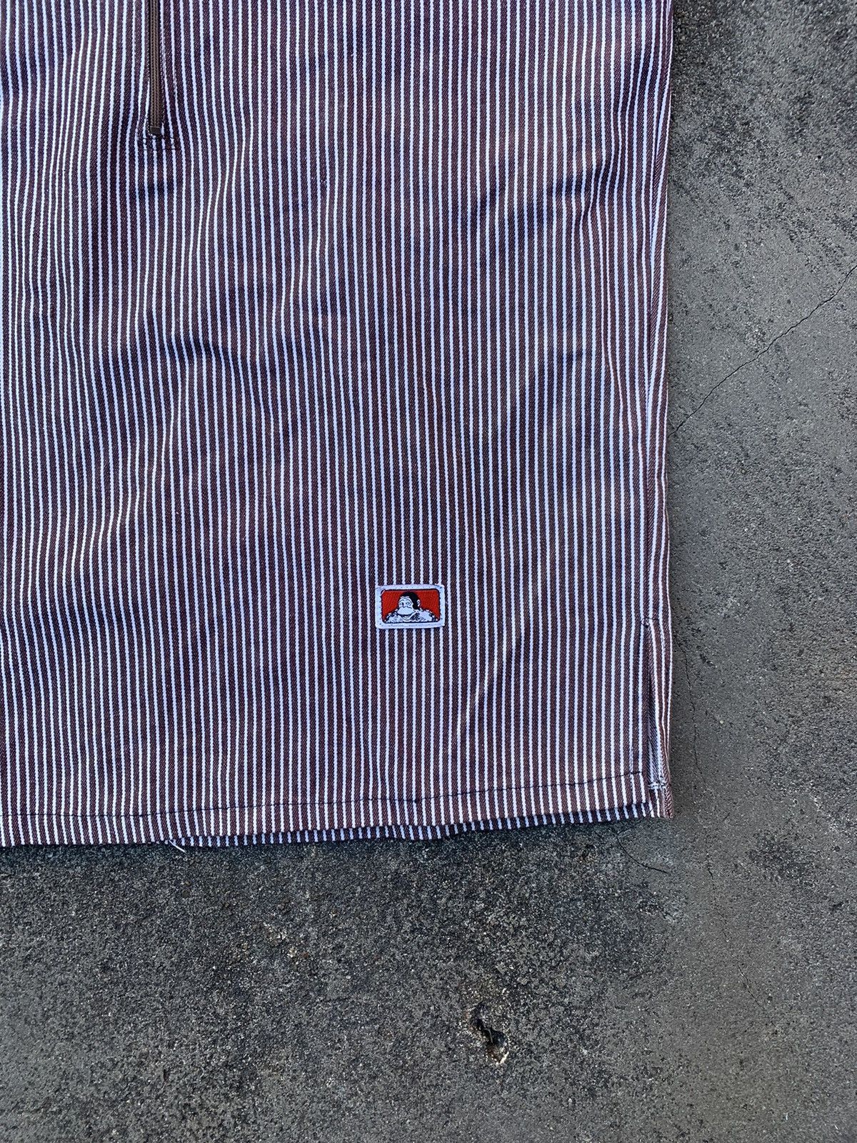 Ben Davis × Vintage Vintage Ben Davis Half Zip Work Shirt (Rework) Size US L / EU 52-54 / 3 - 2 Thumbnail