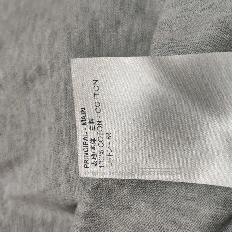 Louis Vuitton Louis Vuitton Gray Cotton Crew Neck T-Shirt. Size US S / EU 44-46 / 1 - 8 Thumbnail