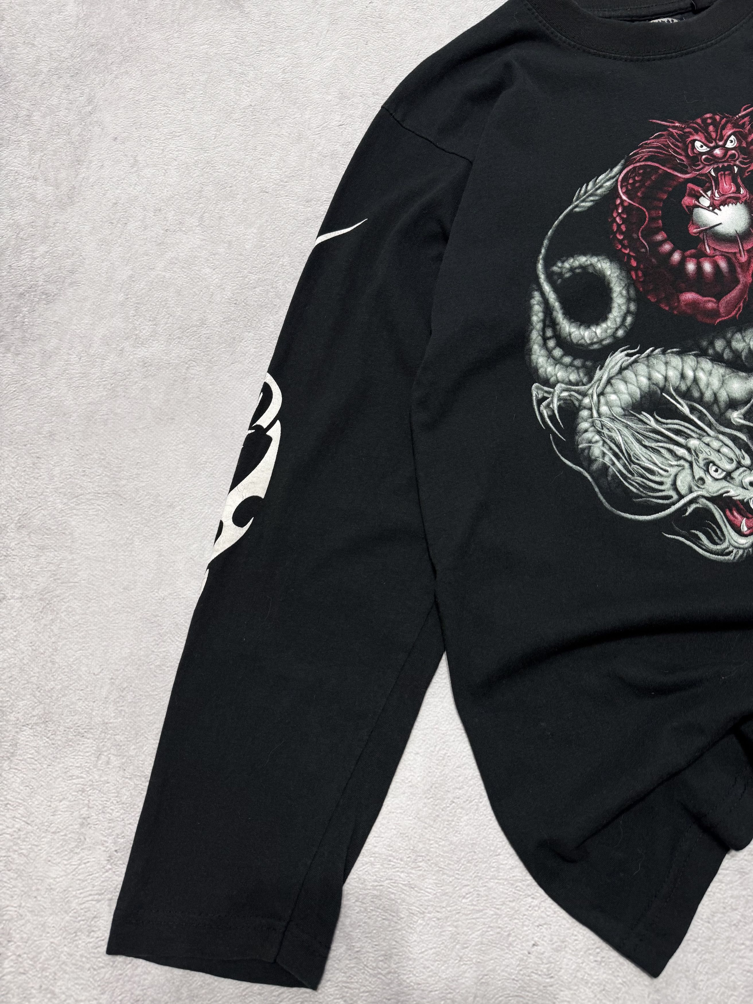 Affliction Vintage All Over Print Dragon Spiral Long Sleeve Size US M / EU 48-50 / 2 - 6 Thumbnail