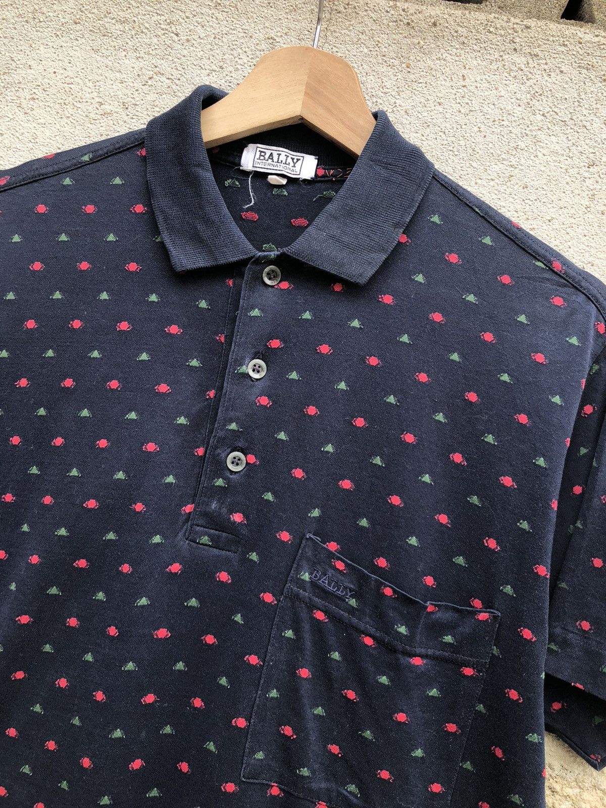 Vintage Bally internasional Polo-Tee