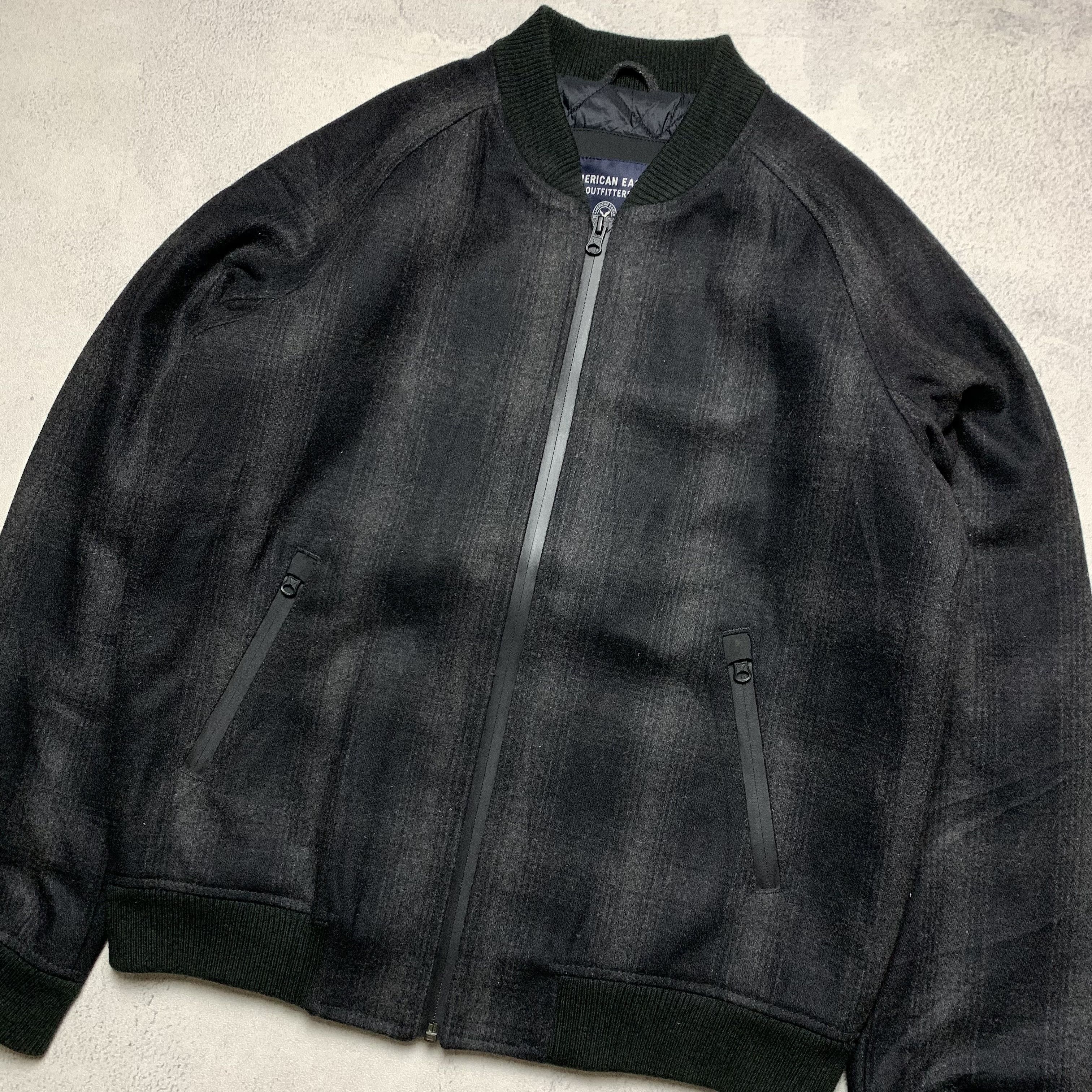 American Eagle Outfitters American Eagle Veterano Wool Bomber Jacket Size US M / EU 48-50 / 2 - 4 Thumbnail