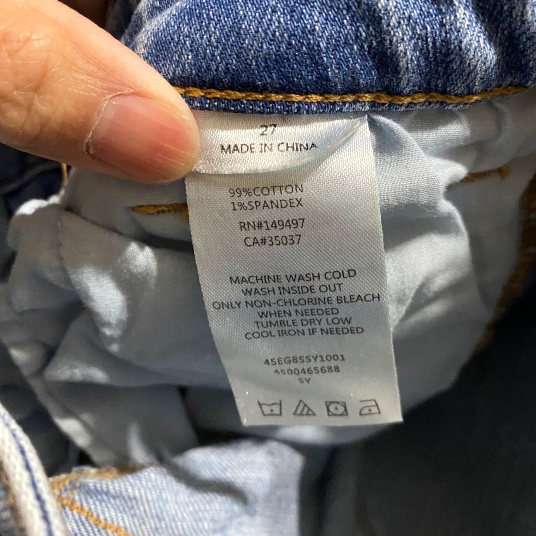 Sam Edelman Sam Edelman Jeans 27 Blue Denim Medium Wash Kitten Mid Rise Skinny Ankle Womens Slim 5-Pocket Design Clothing Accessories Vintage? No Size 27" / US 4 / IT 40 - 4 Thumbnail
