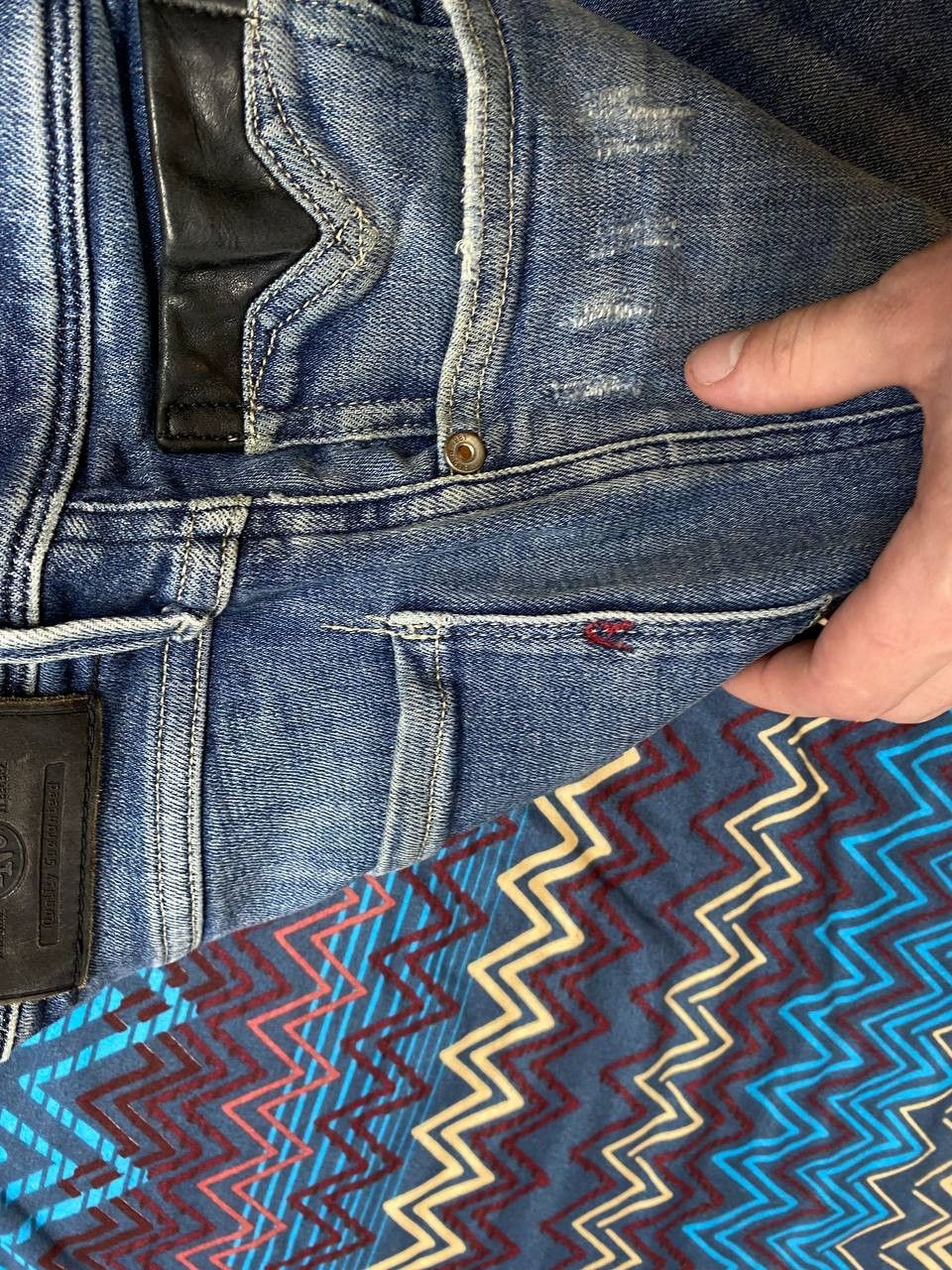Replay × Vintage Replay Blue Vintage Denim Jeans Y2K Size US 33 - 18 Thumbnail