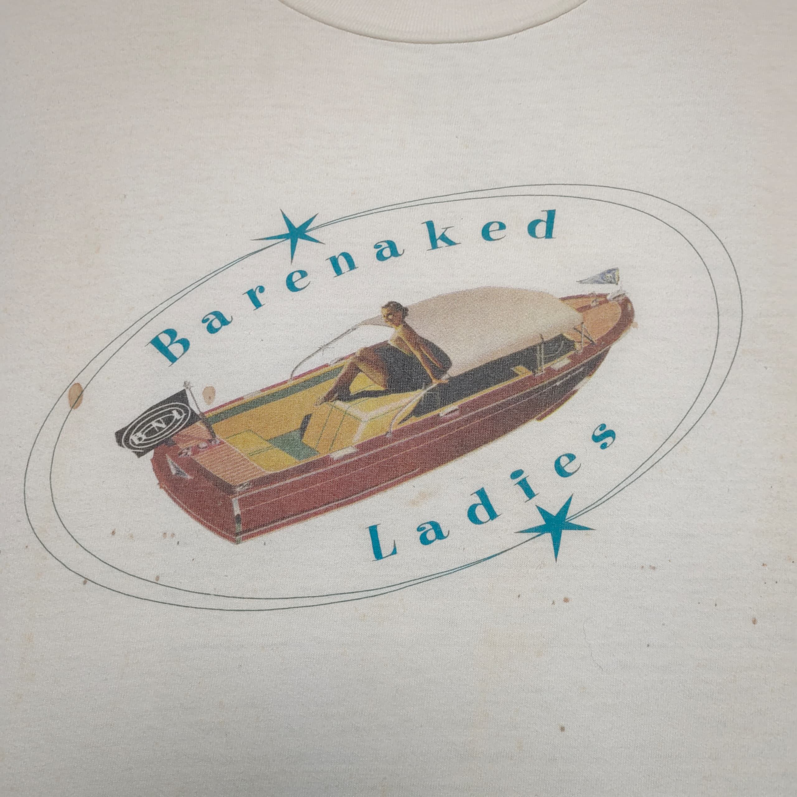 Band Tees VINTAGE BARENAKED LADIES CROP BAND T SHIRT Size US XL / EU 56 / 4 - 3 Thumbnail