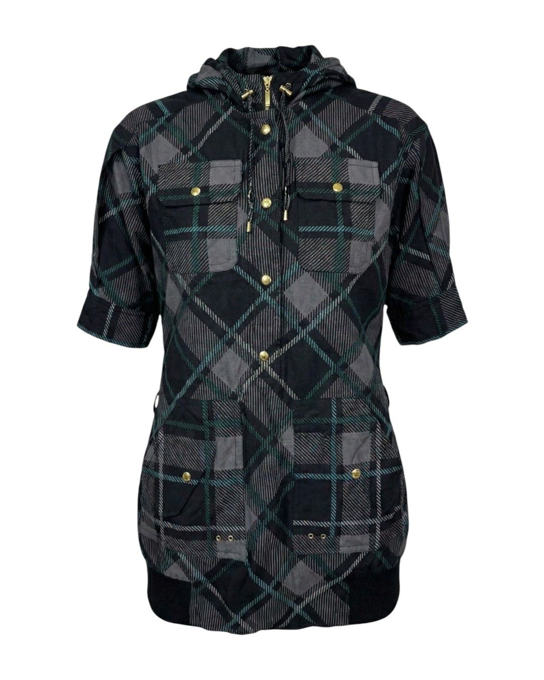 Gucci SILK HOODED JACKET Size M / US 6-8 / IT 42-44 - 1 Thumbnail