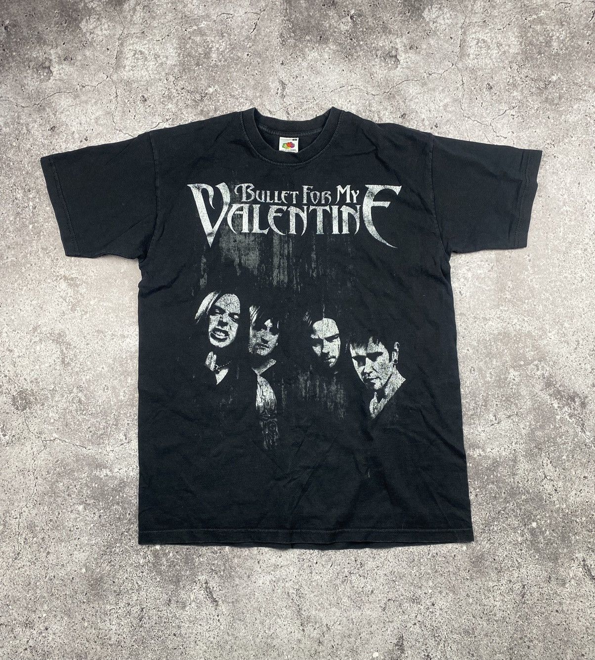 Band Tees × Vintage 00s Vintage Bullet For My Valentine Skull Tattoo T-Shirt Size US M / EU 48-50 / 2 - 1 Thumbnail