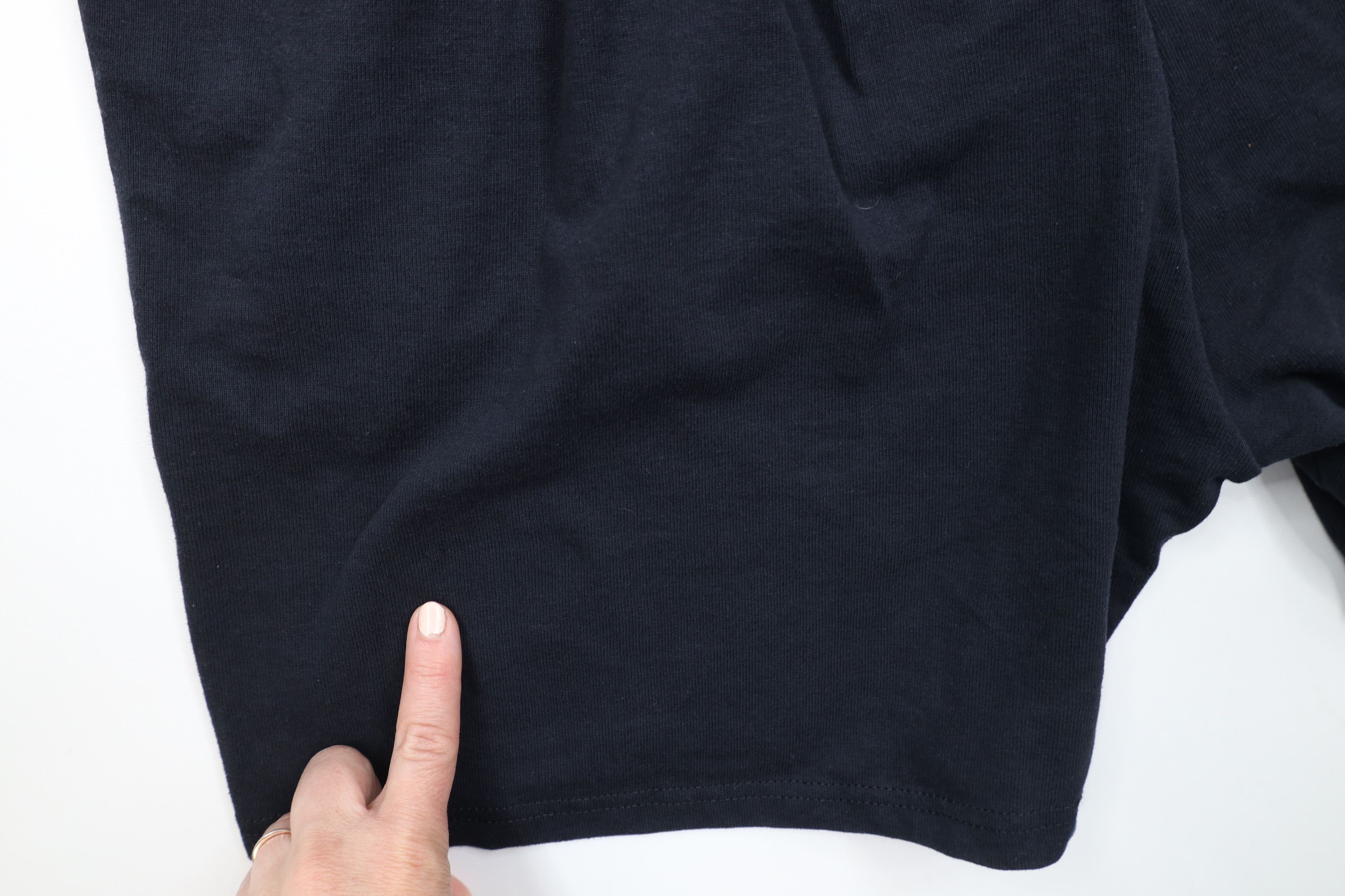 Champion × Vintage Vintage 90s Champion Above Knee Heavyweight Shorts Black Size US 36 / EU 52 - 14 Thumbnail