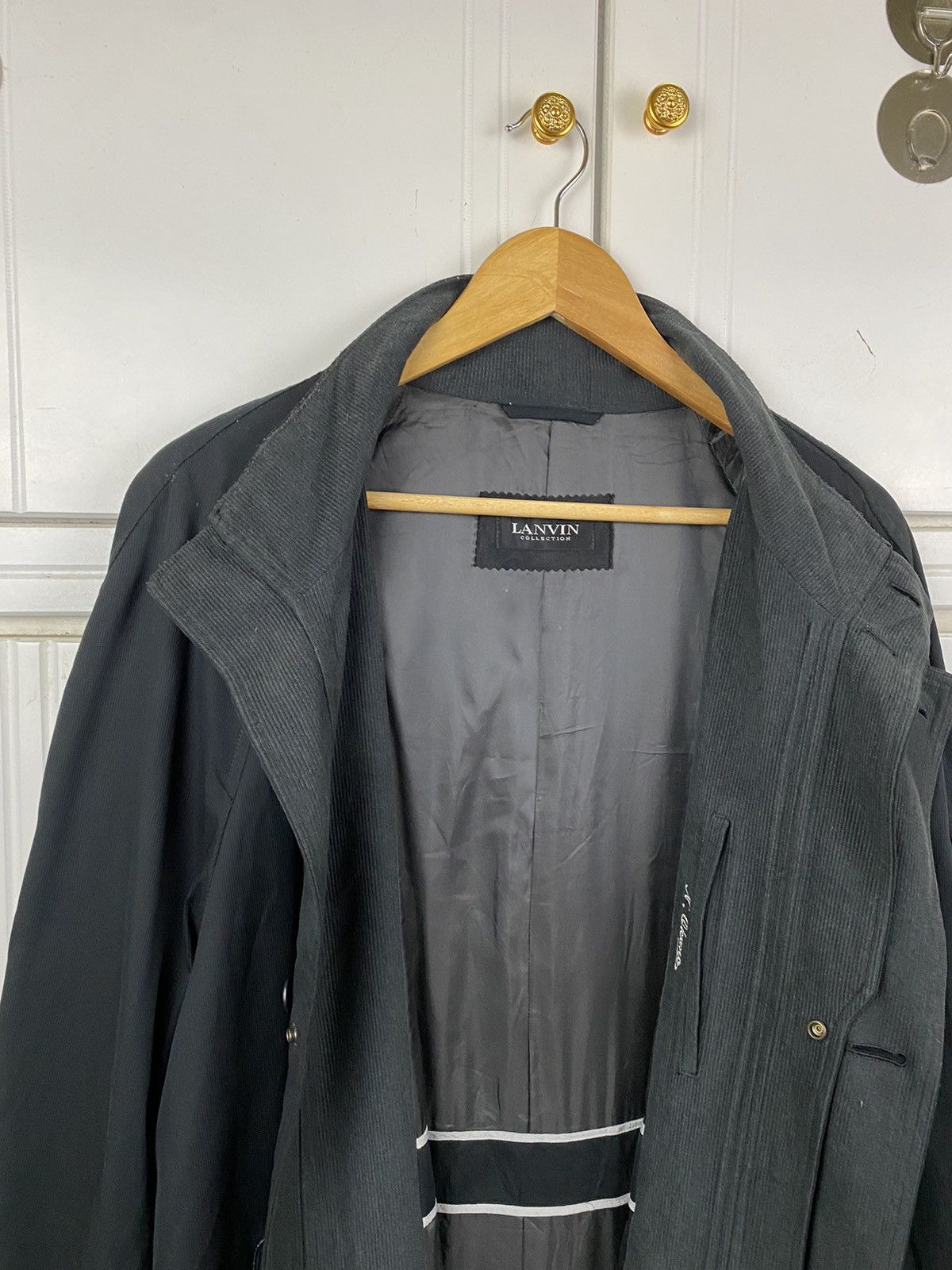 Japanese Brand × Lanvin ✅️Lanvin Collection Long Jacket Black Size US L / EU 52-54 / 3 - 4 Thumbnail