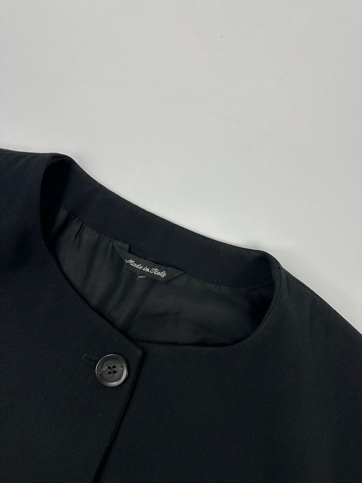 Marithe + Francois Girbaud Marithé + François Girbaud 90’s Dress Casual Black Jacket Size L / US 10 / IT 46 - 7 Thumbnail