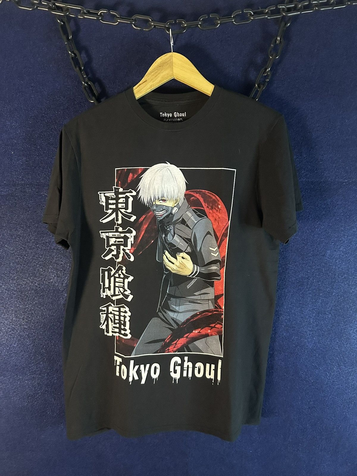 Anime Rare Y2K Anime/Manga Tokyo Ghoul Kaneki Tshirt Size US M / EU 48-50 / 2 - 1 Thumbnail