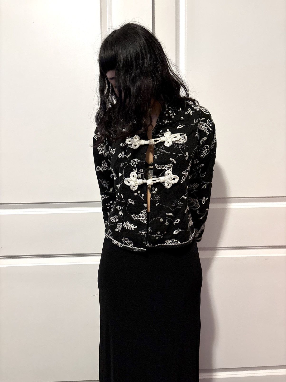 Other Womens Black And White Oriental Pattern Jacket Size Small Size S / US 4 / IT 40 - 8 Thumbnail