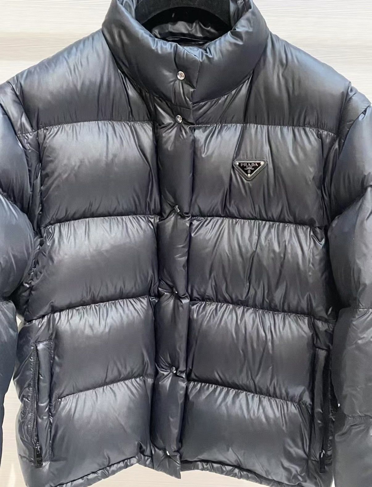 Prada Prada Classic Black Hooded Down Coat J33 Size S / US 4 / IT 40 - 3 Thumbnail