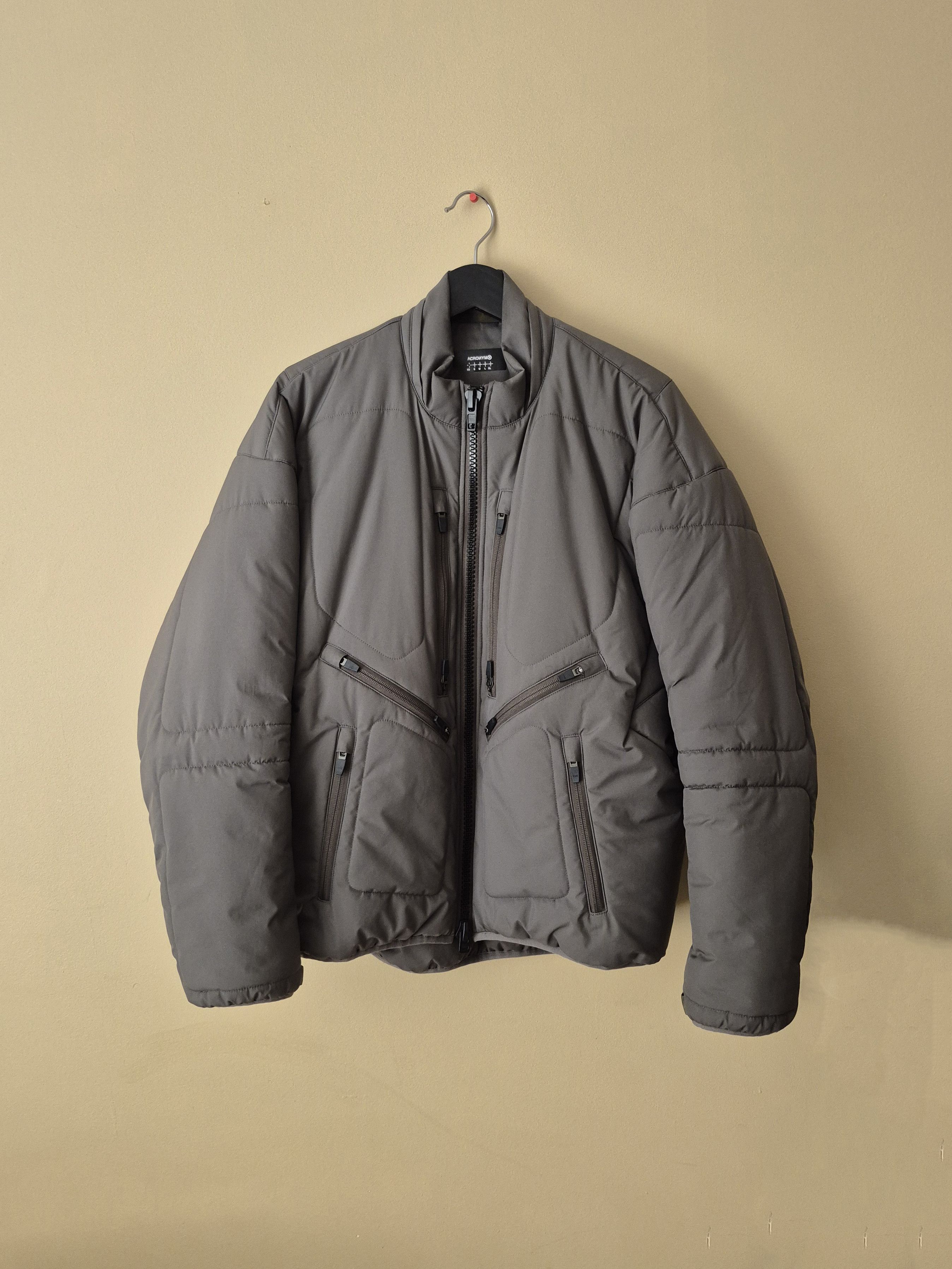 Acronym J46-S Gabardine Climashield Coat (Black) | Grailed