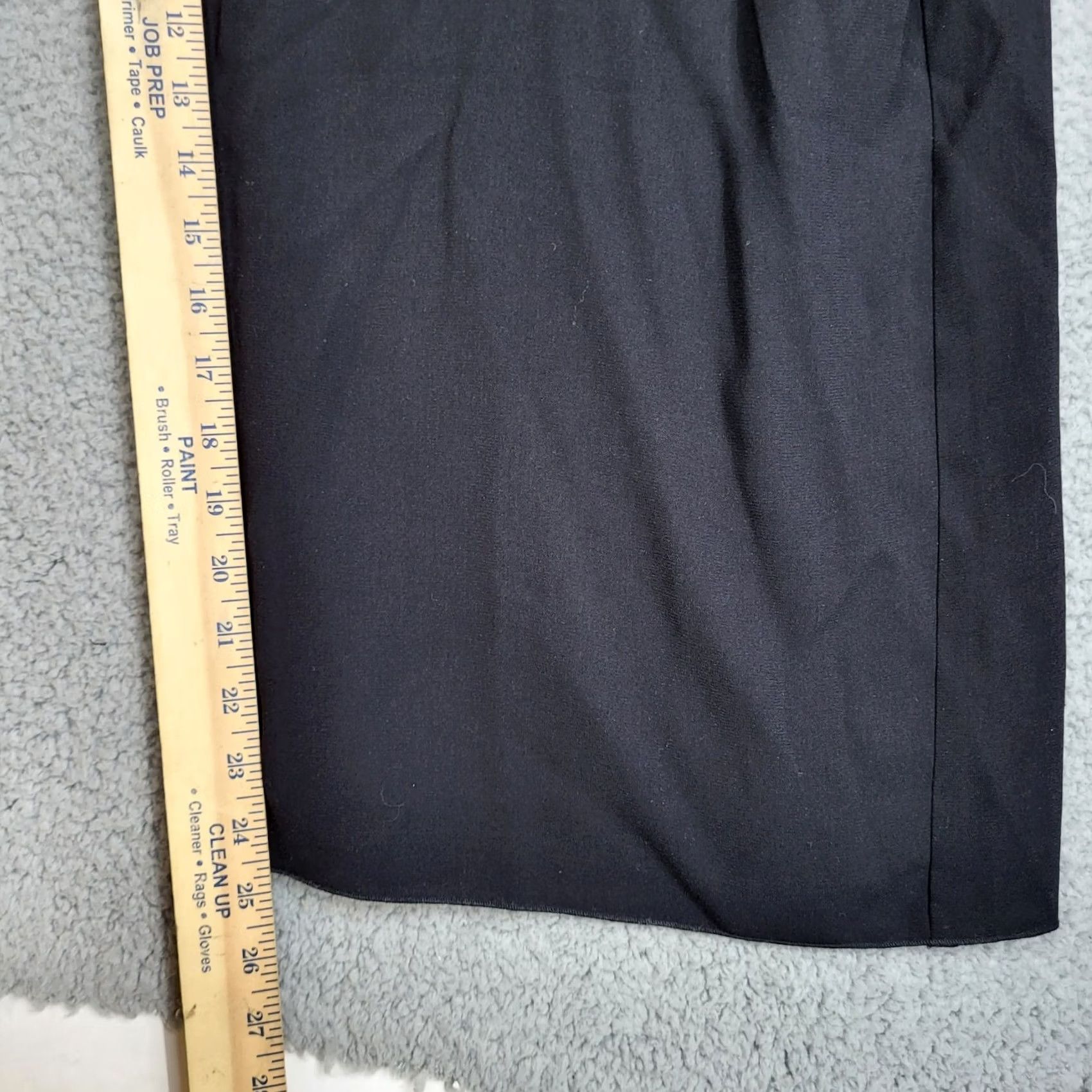 Vintage Wilfred Women's Black wrapped v-neck Stretch Wide leg Jumper suit L Size L / US 10 / IT 46 - 6 Thumbnail