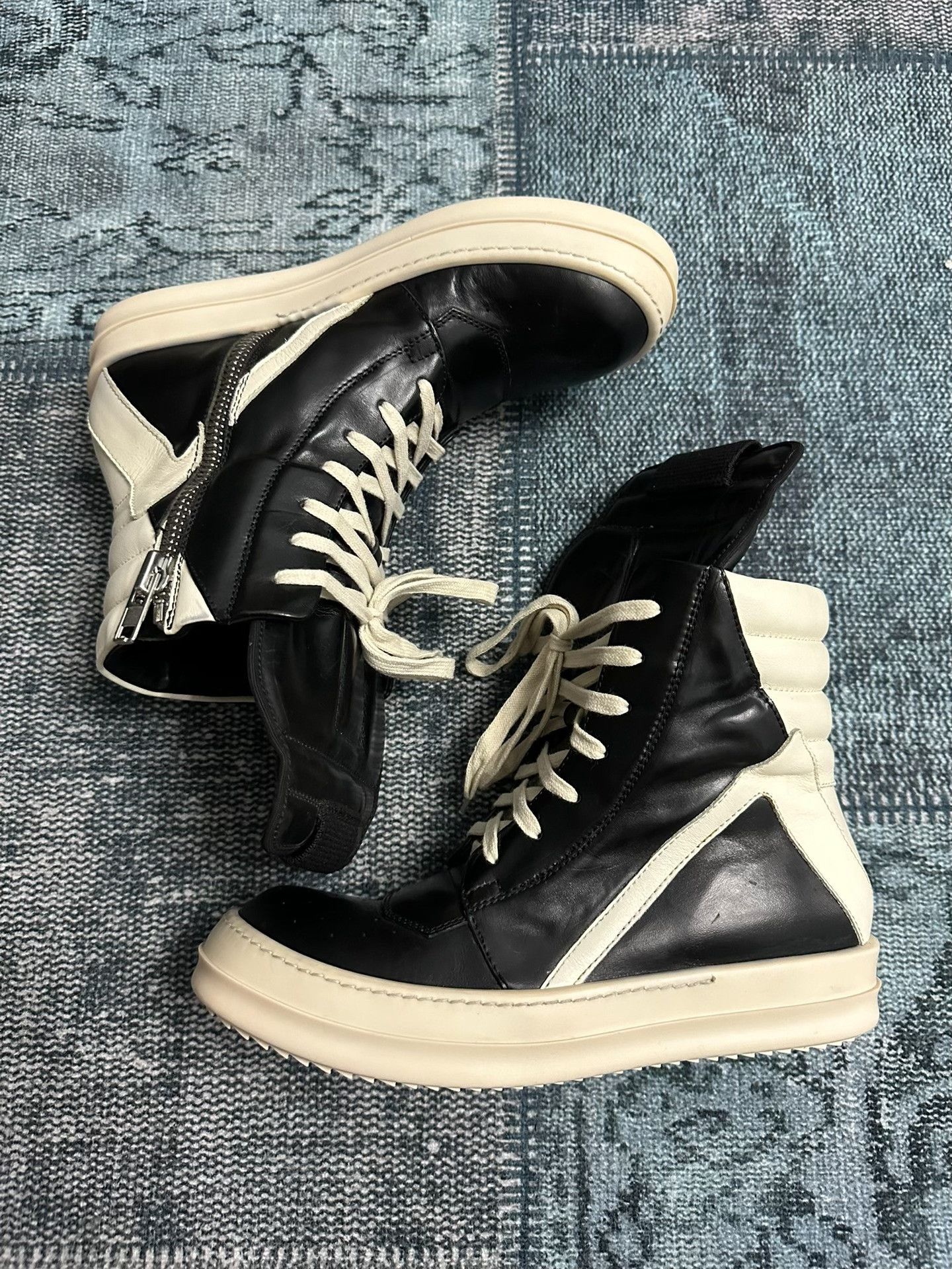 Rick Owens Rick Owens Pink Hitop Sneakers 38 Women Size US 7.5 / IT 37.5 - 1 Thumbnail