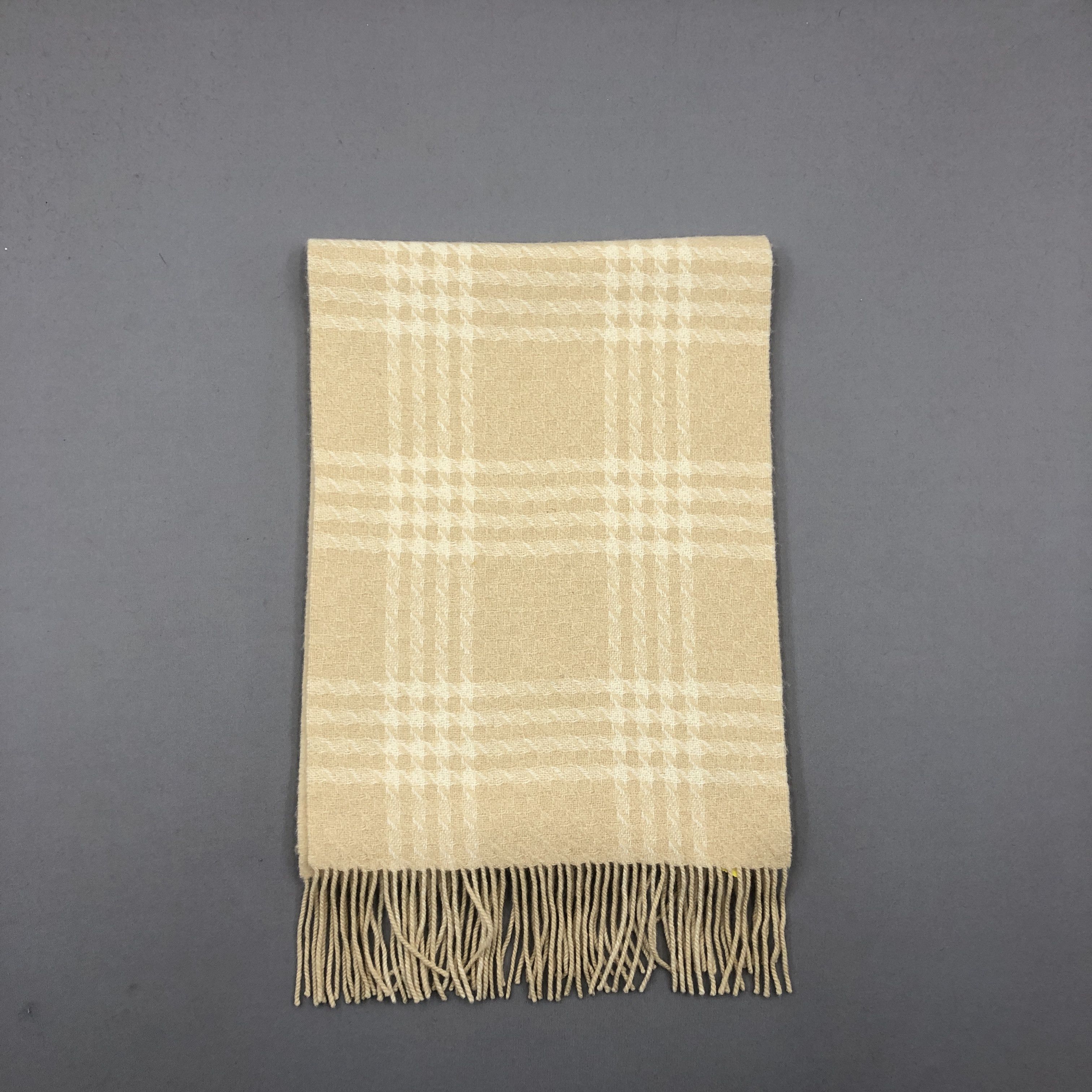 Lanvin Vintage Lanvin Scarf Muffler Wool Cashmere Scarves Size ONE SIZE - 2 Thumbnail