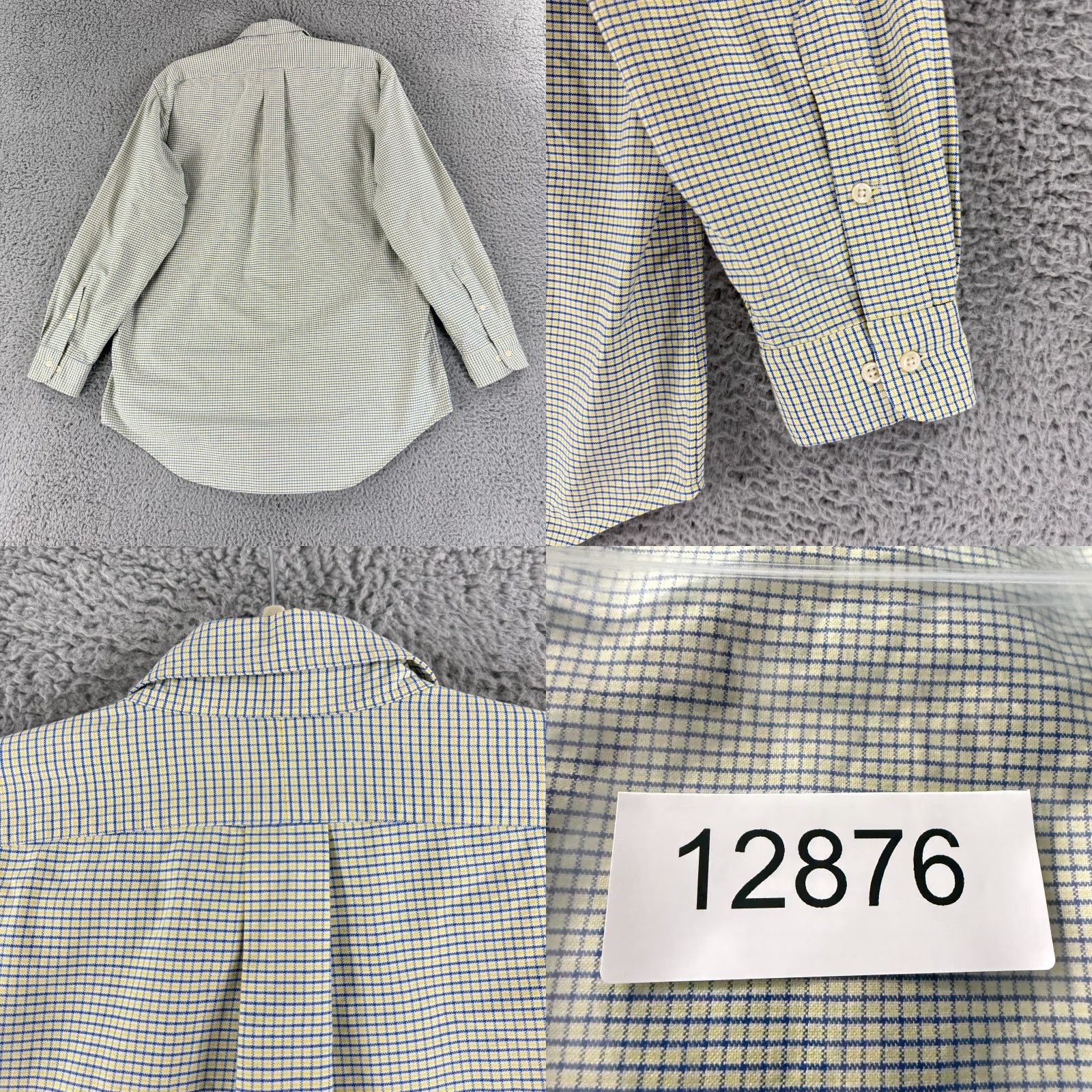 Ralph Lauren Ralph Lauren Button-Down Shirt Mens Medium Classic Fit Check Print Long Sleeve Shirt Size US M / EU 48-50 / 2 - 9 Thumbnail