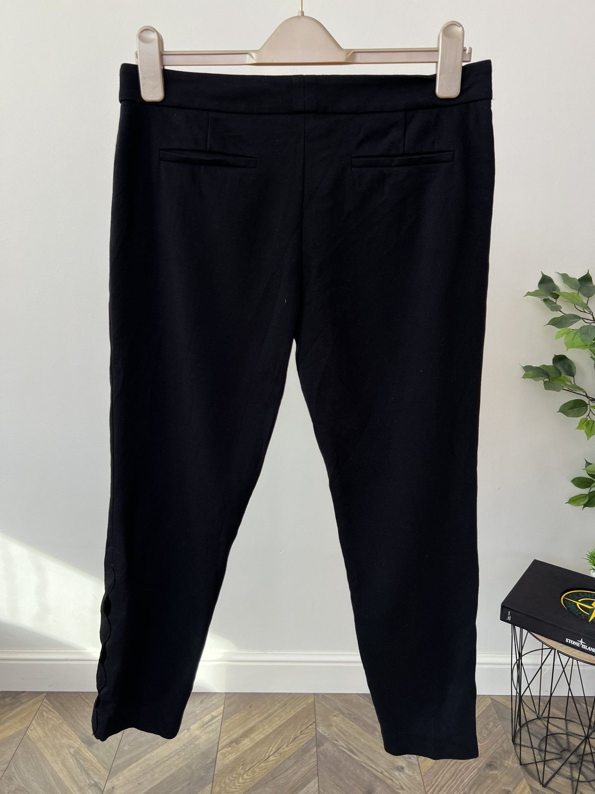Akris Vintage Akris Punto Women’s Black Slim Fit Pants Size 30" / US 8 / IT 44 - 10 Thumbnail