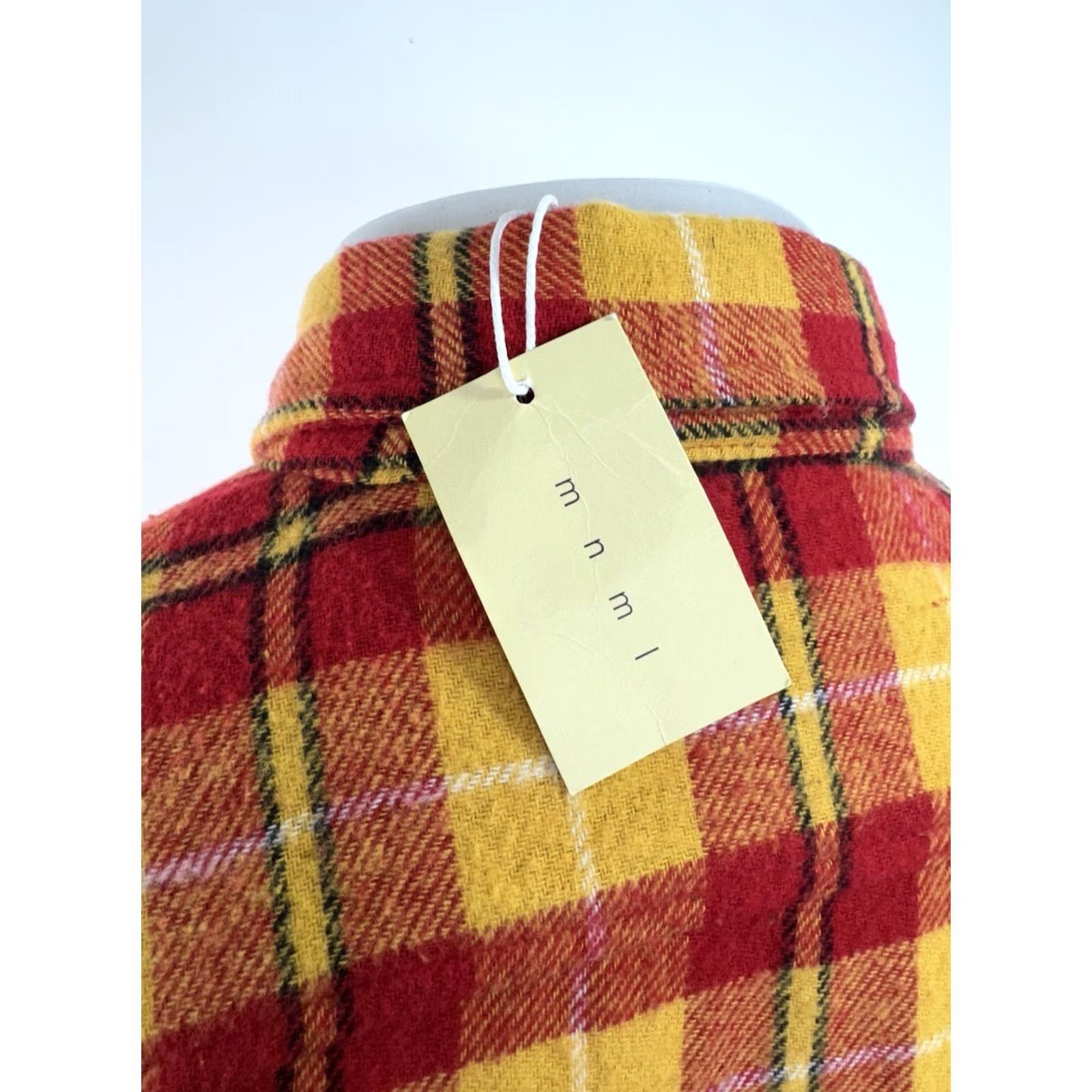 MNML MNML - Plaid Relaxed Cargo Mens M Flannel Shirt Size US M / EU 48-50 / 2 - 4 Thumbnail