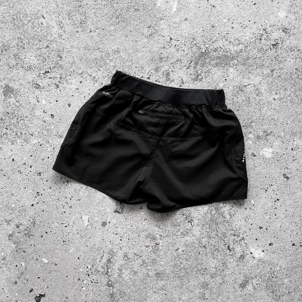 Asics Asics Womens Black Running Active Shorts Reflective Size 26" / US 2 / IT 38 - 2 Thumbnail