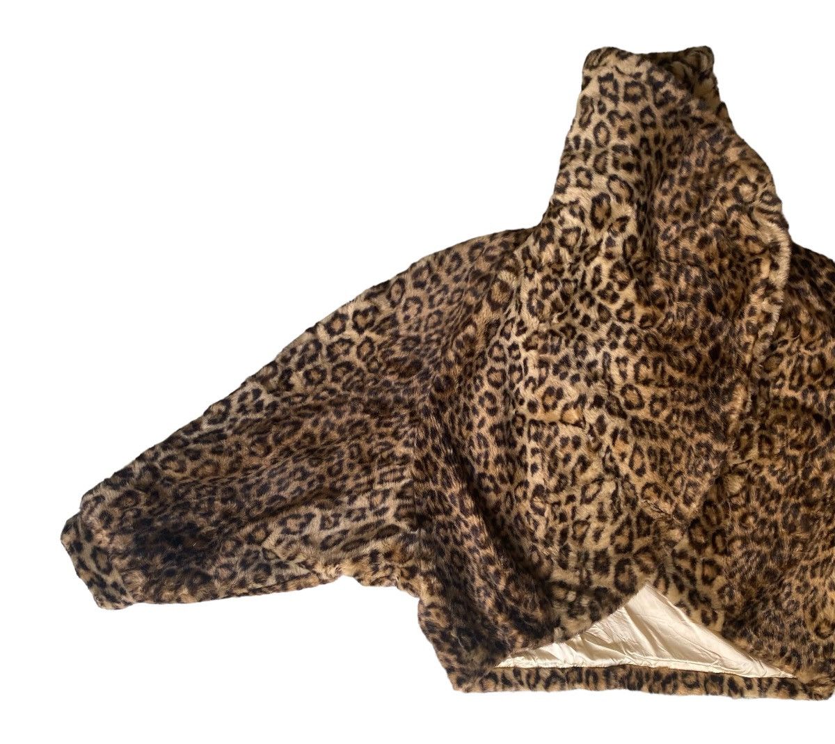 Emporio Armani Rare EMPORIO ARMANI Poncho Leapord Italian Desingner Size L / US 10 / IT 46 - 6 Thumbnail