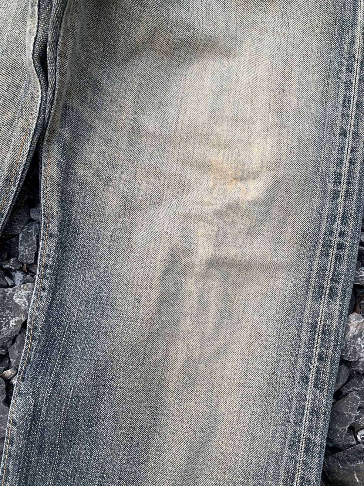 Edwin VINTAGE EDWIN 505Z SELVEDGE RUSTY JAPANESE DISTRESSED DENIM Size US 34 / EU 50 - 18 Thumbnail