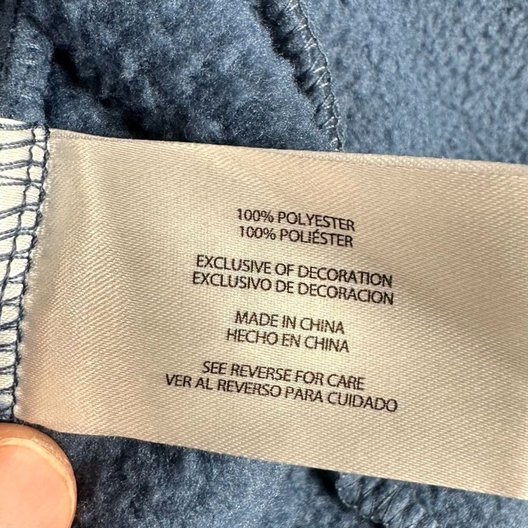 Orvis Orvis Fleece Jacket Blue 2XL Full Zip Logo Mens High Pile Chest 56in Length 29in Outdoor Casual Jacket Size US XXL / EU 58 / 5 - 7 Thumbnail
