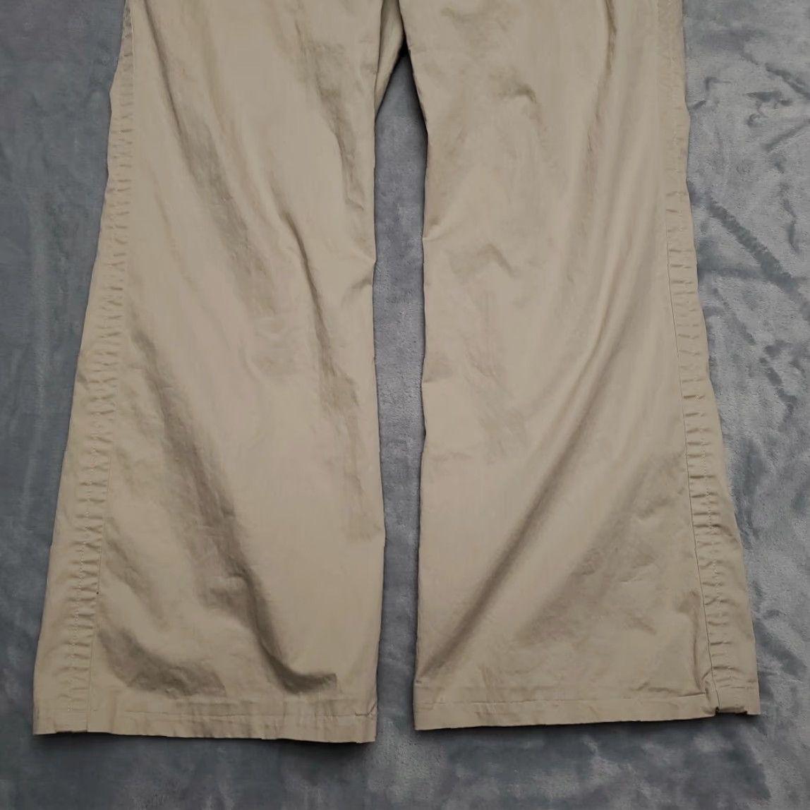 Eddie Bauer VINTAGE Eddie Bauer Pants Womens 10 Beige Blakely Fit Wide Leg Slight Stretch Casual Size 32" / US 10 / IT 46 - 2 Thumbnail