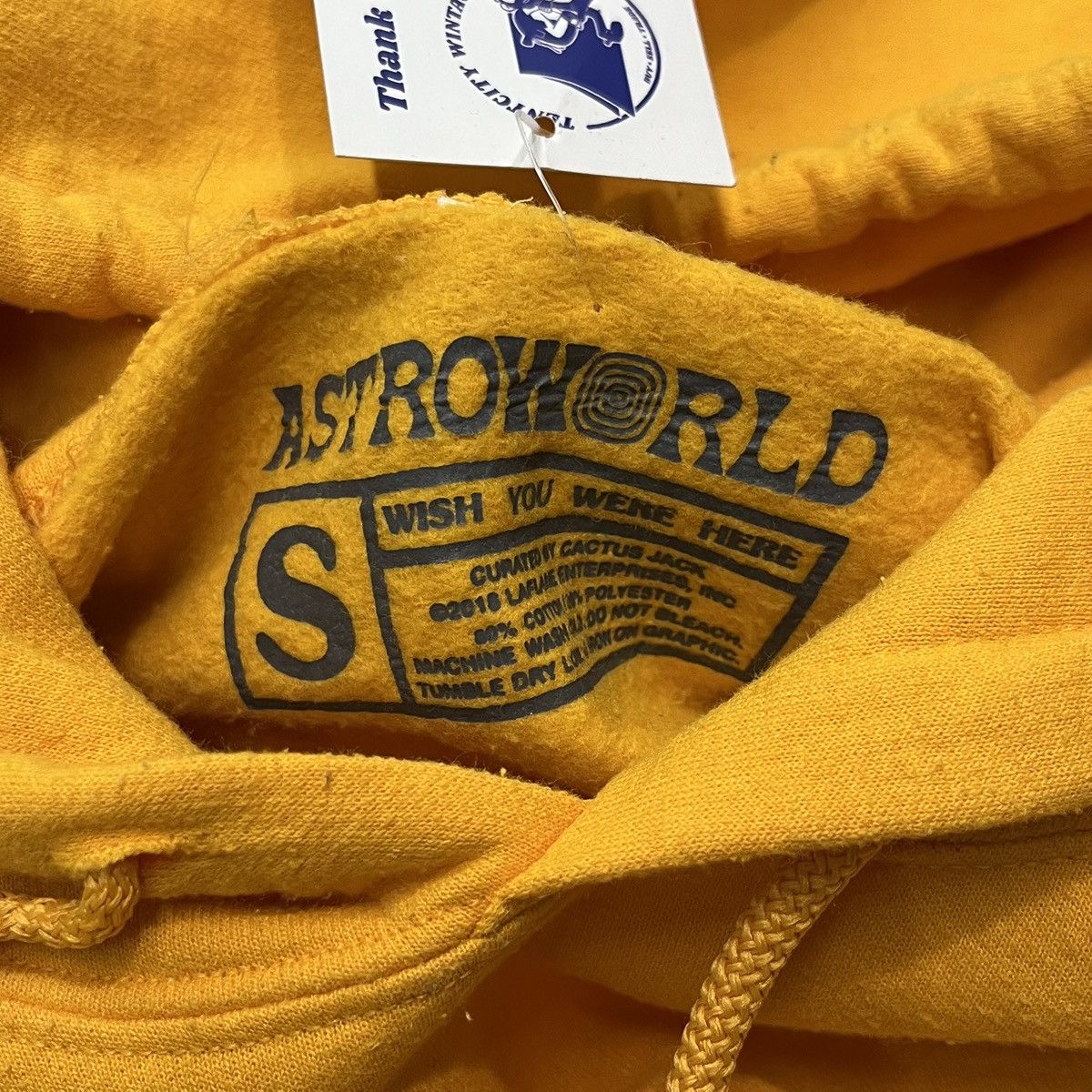 Travis Scott Astroworld Tour Staff Hoodie Size US S / EU 44-46 / 1 - 5 Thumbnail