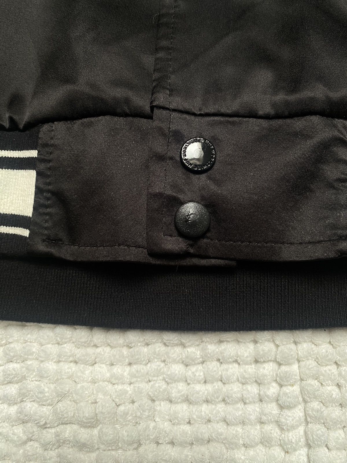 Huf Huf x Felix The Cat L Satin Jacket Bomber y2k Giacca Black Size US L / EU 52-54 / 3 - 5 Thumbnail