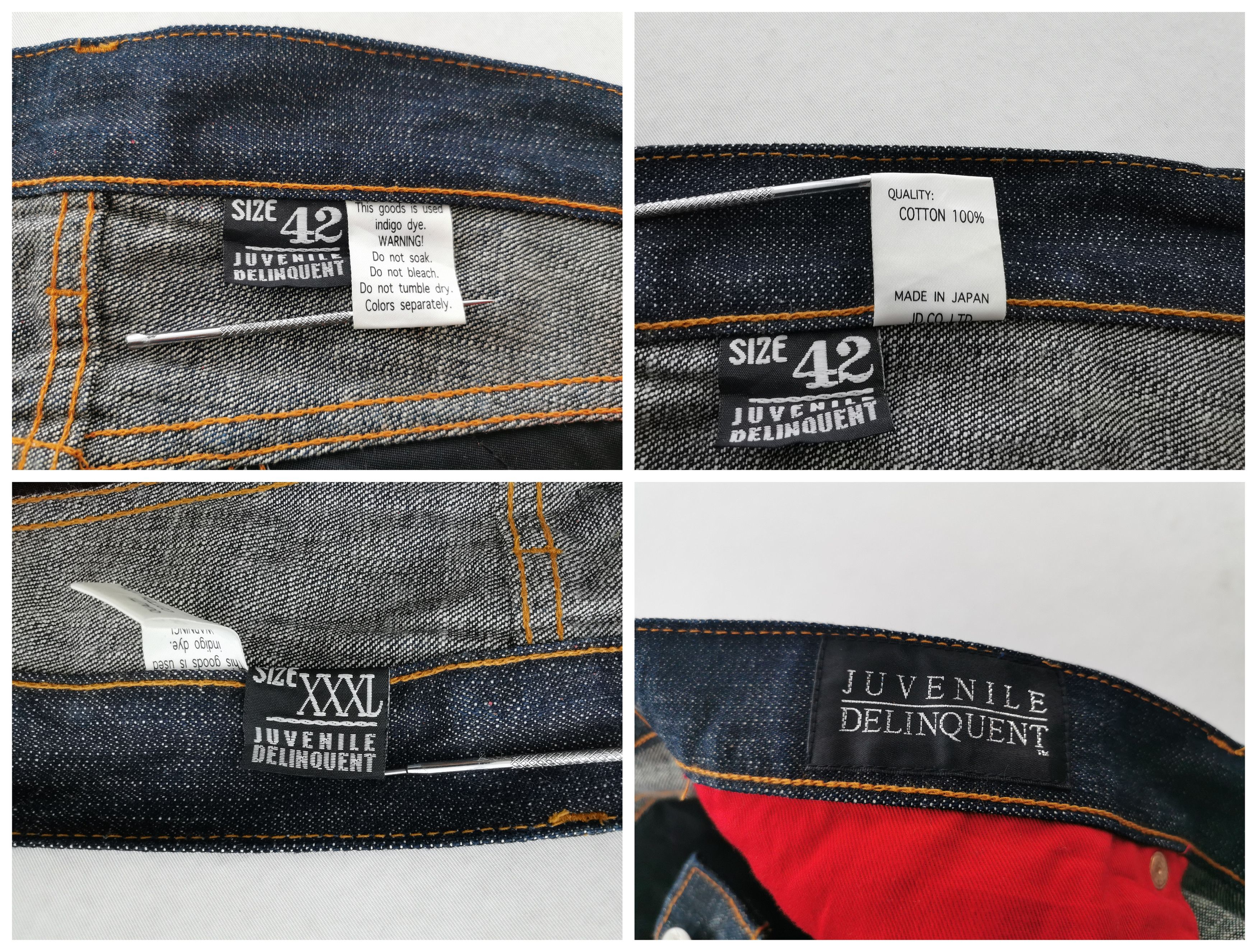 Japanese Brand × Vintage Vintage Juvenile Delinquent Dragon Indigo Denim Size 41 Size US 41 - 10 Thumbnail