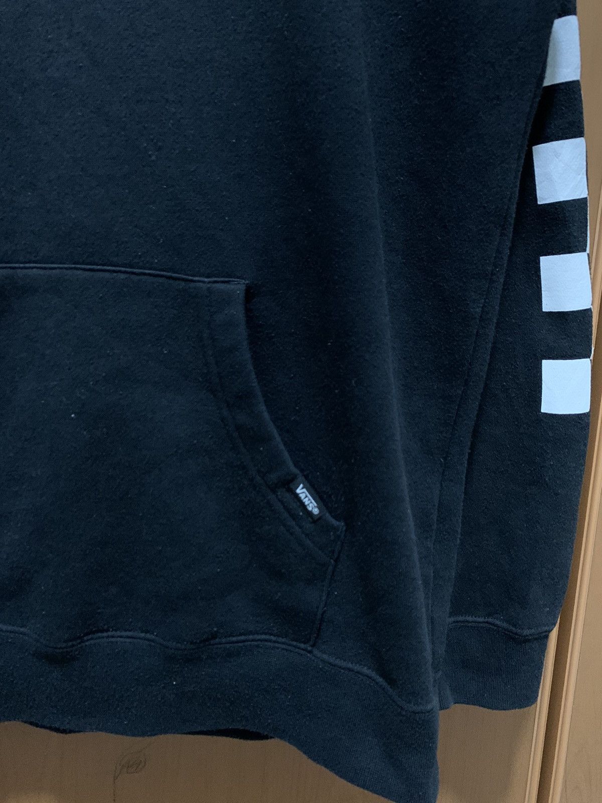 Vans Rare Design Brand Vans Checkerboard Hoodie Sweatshirt Size US L / EU 52-54 / 3 - 2 Thumbnail