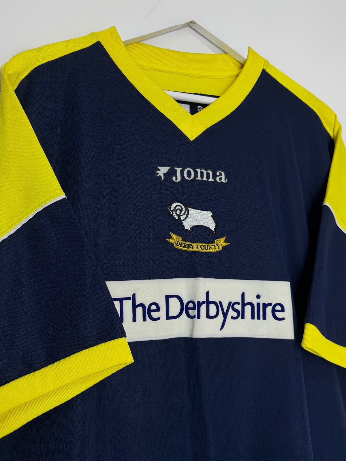 Joma Joma Derby County 2006/07 Away Football Shirt Soccer Jersey Size US XL / EU 56 / 4 - 3 Thumbnail