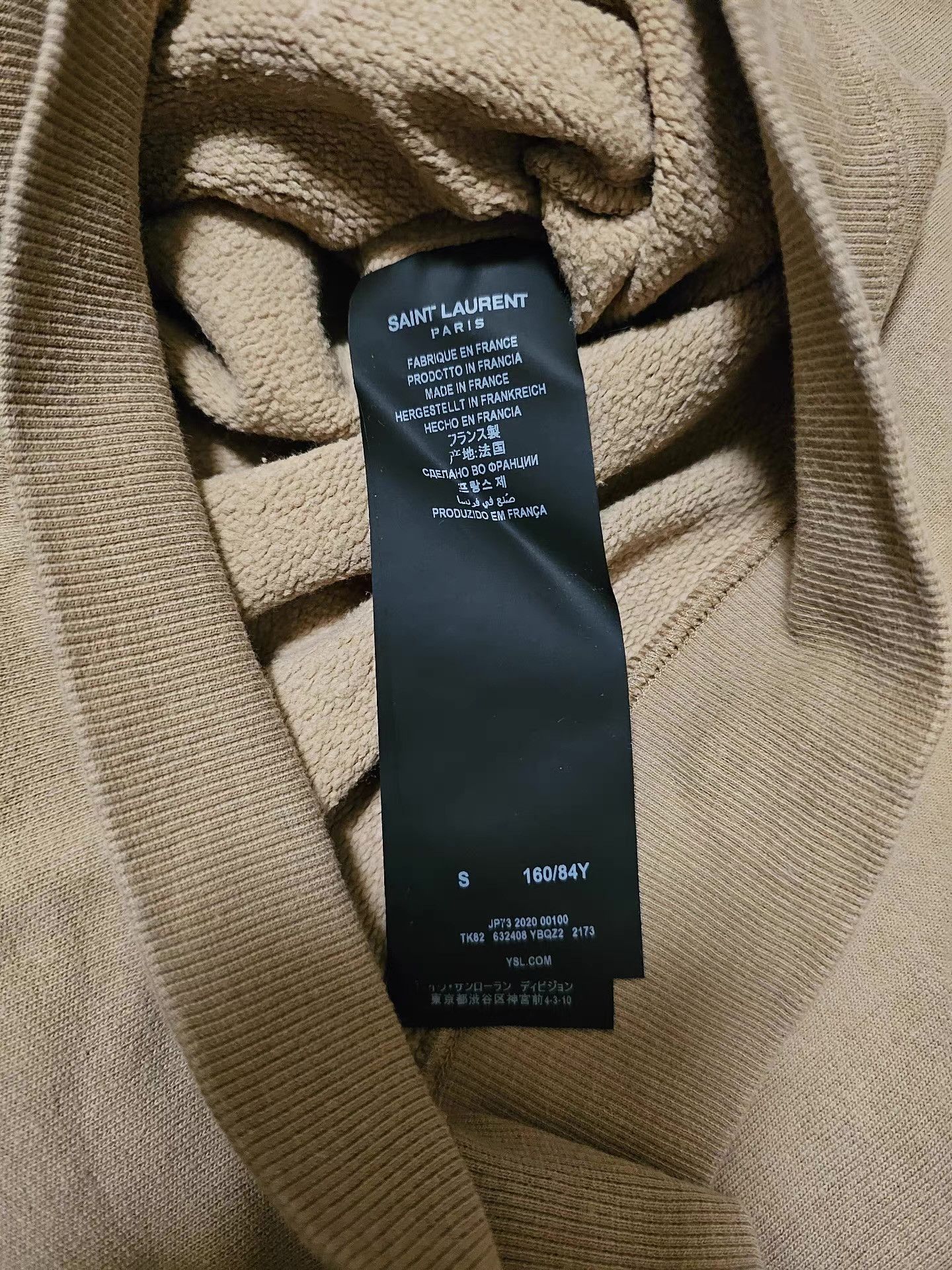 Saint Laurent Paris Saint Laurent Women's Hooded Sweatshirt, Q4 Size US S / EU 44-46 / 1 - 5 Thumbnail