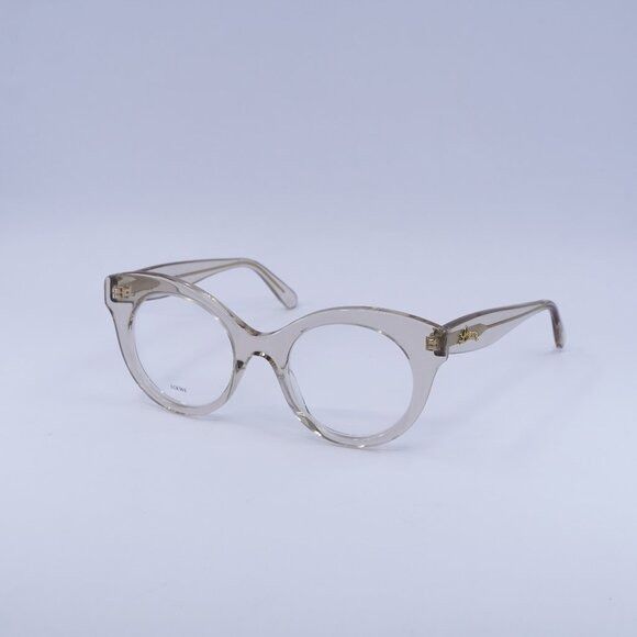 Loewe 🕶️ New Loewe LW50074I 057 Eyeglasses - Transparent Brown Size ONE SIZE - 1 Thumbnail