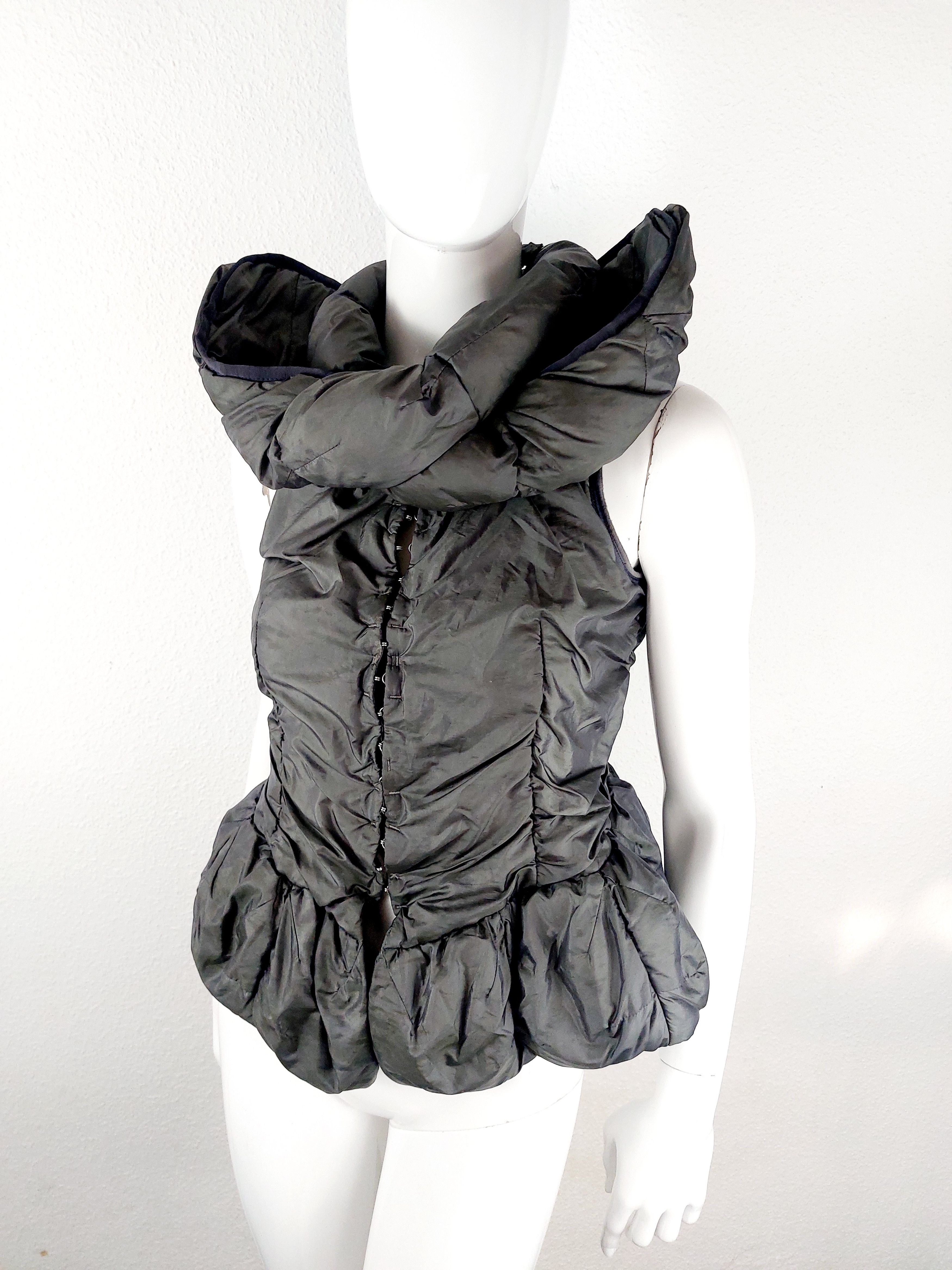 Marithe + Francois Girbaud Marithe + Francois Girbaud MFG Pokachu Vest Jacket Size S / US 4 / IT 40 - 1 Thumbnail