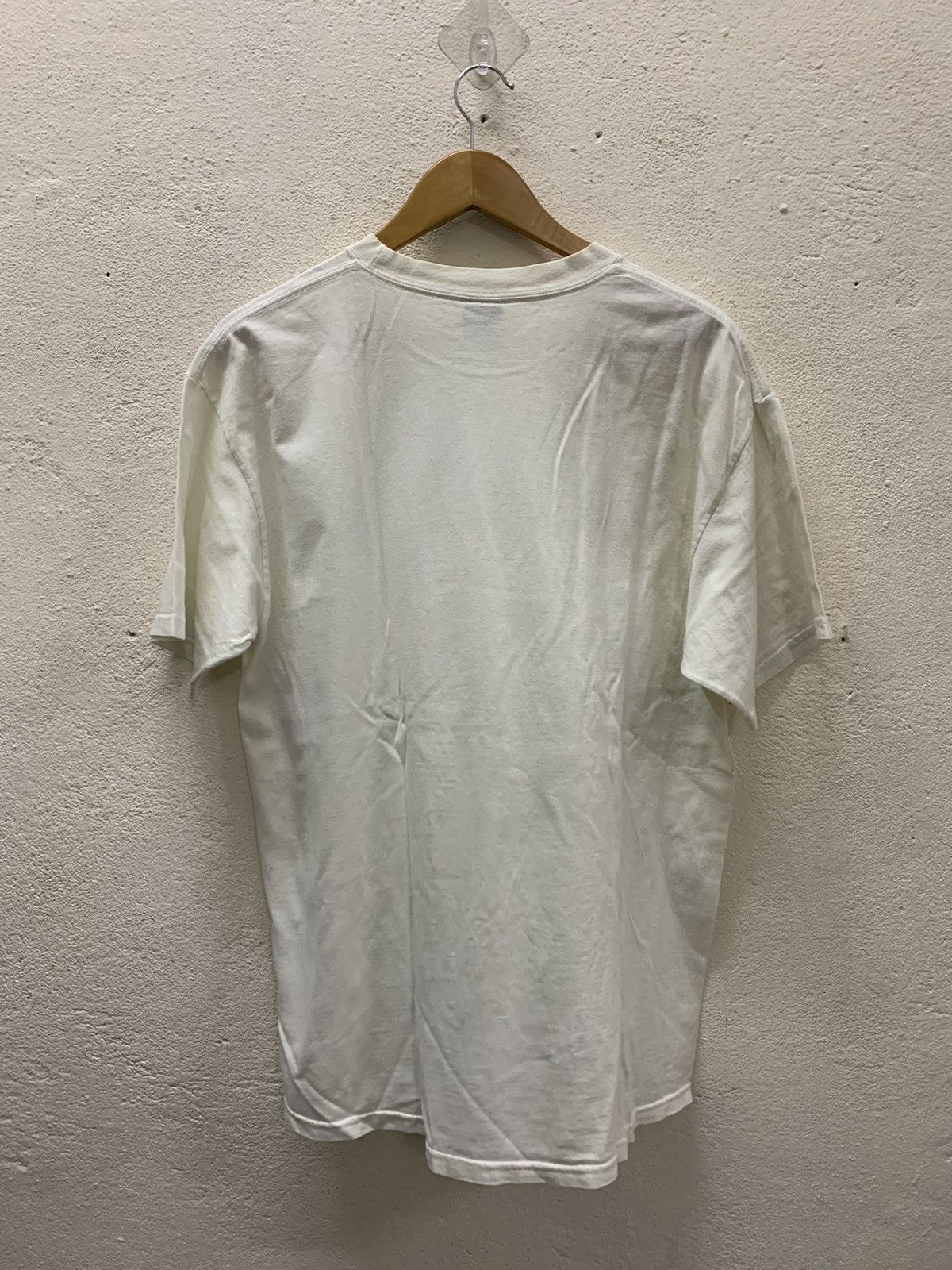 Stussy × Vintage Rare Vintage T Shirt Stussy Big Logo Livin Inna Time Era Size US L / EU 52-54 / 3 - 3 Thumbnail