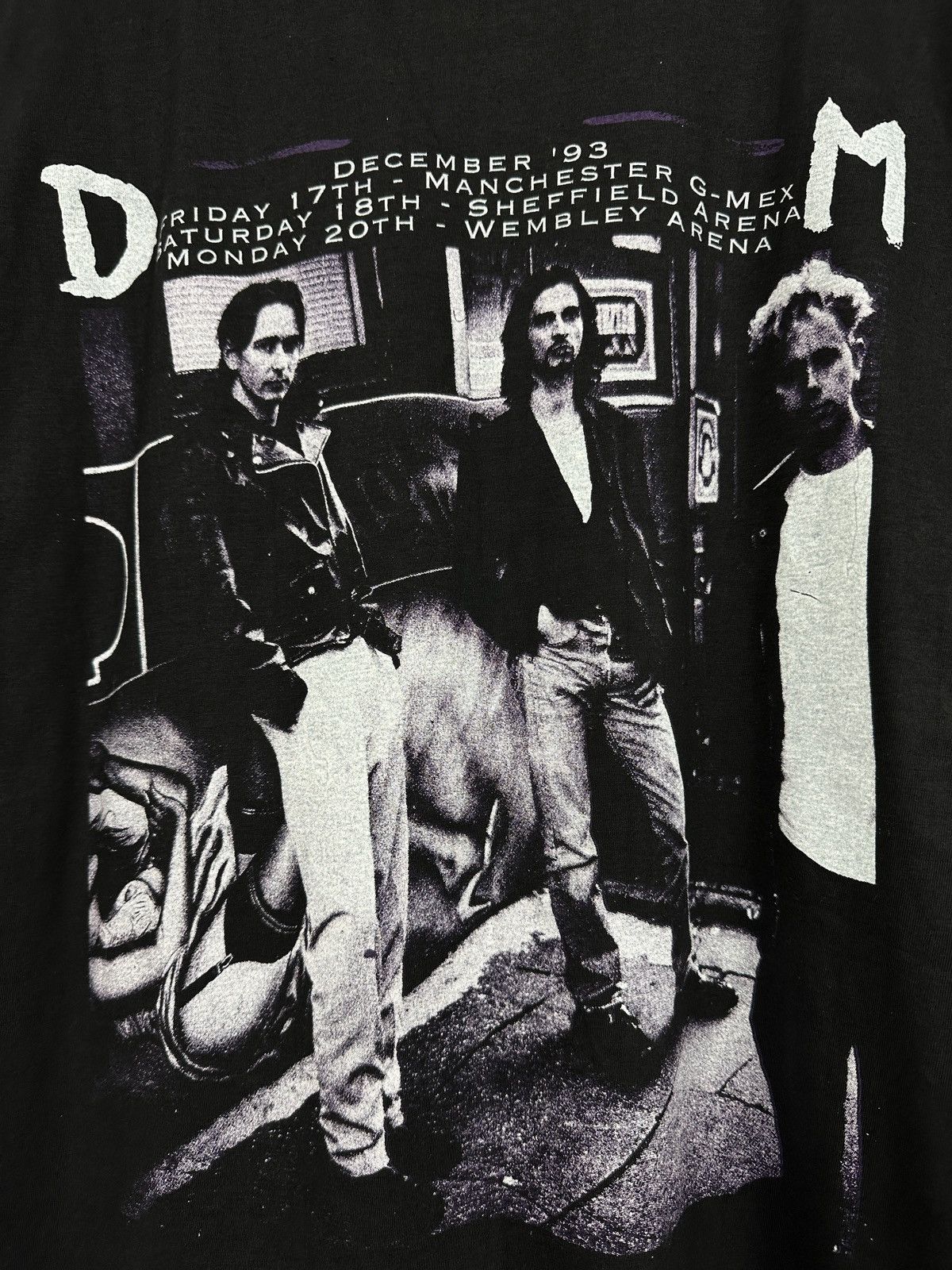 Band Tees 1993 Vintage Depeche Mode Songs of Faith and Devotion Tour Size US XL / EU 56 / 4 - 13 Thumbnail