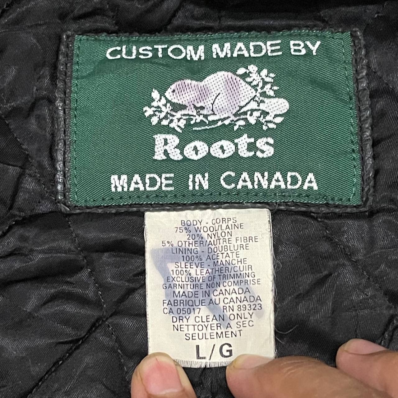 Roots Vintage Roots Toronto Varsity Jacket Made in Canada Size US L / EU 52-54 / 3 - 13 Thumbnail