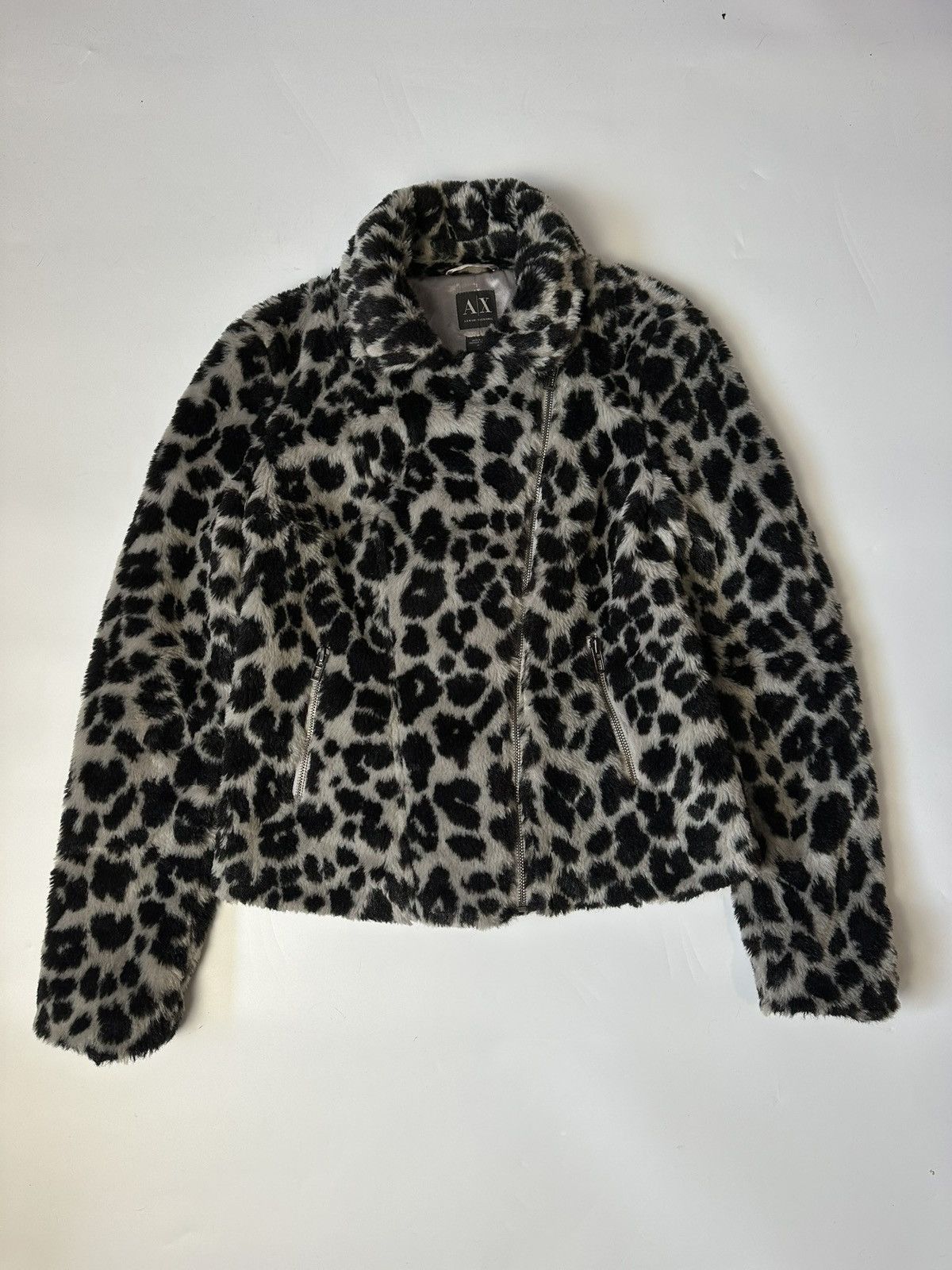Armani Exchange Fur jacket Armani Exchange vintage Size M / US 6-8 / IT 42-44 - 1 Thumbnail