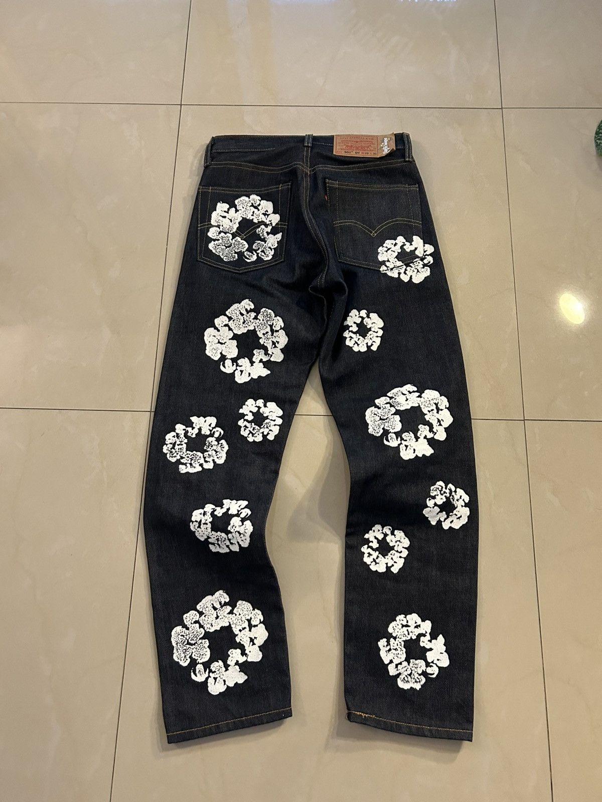 DENIM TEARS × Levi's Denim Tears Selvedge Denim Size US 28 / EU 44 - 4 Thumbnail