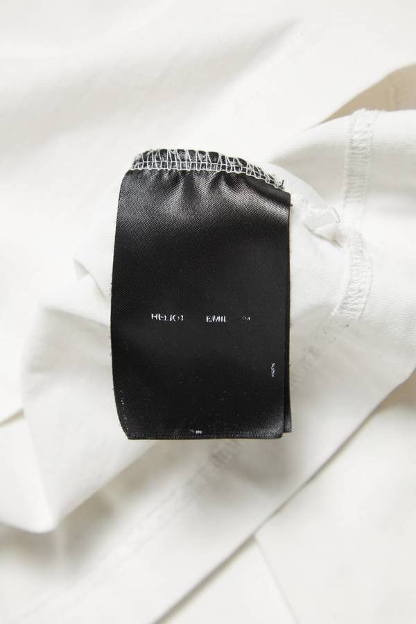 Heliot Emil o1mle0125 Two Layer Long Sleeve T-Shirt in White Size US XS / EU 42 / 0 - 6 Thumbnail