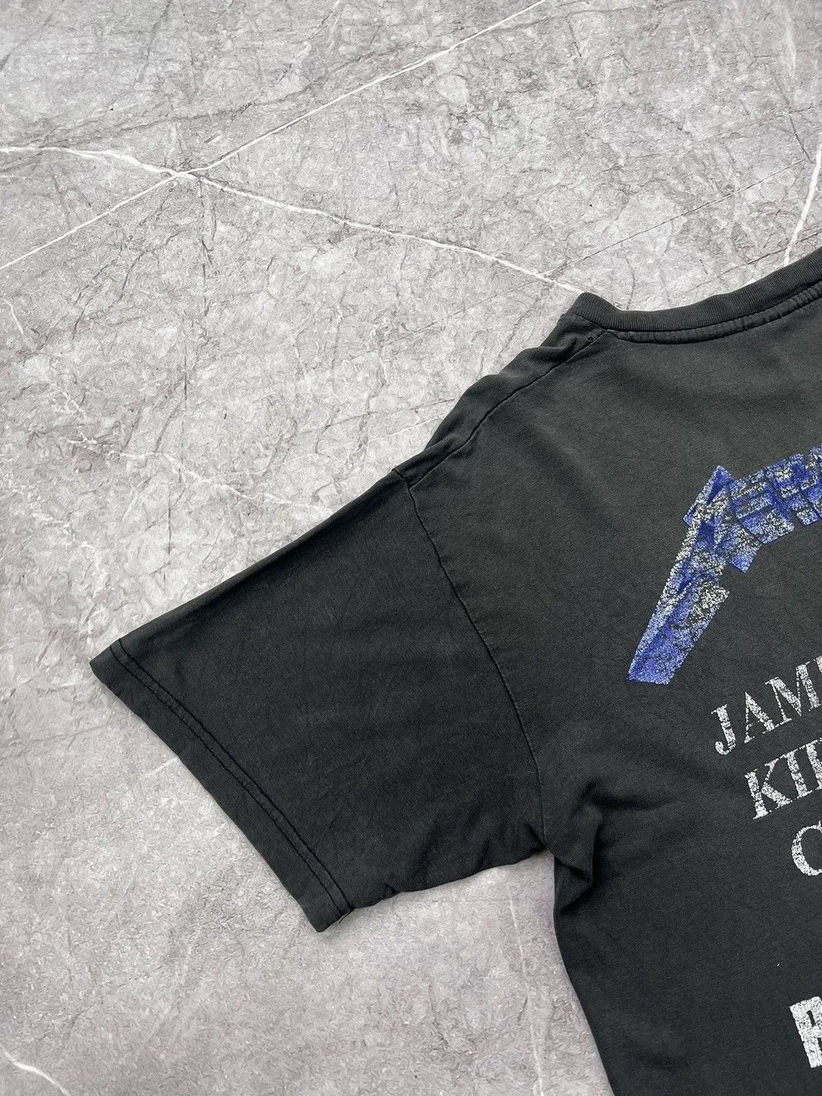 Band Tees × Metallica Metallica rare 90s ride the lightning t shirt faded Size US M / EU 48-50 / 2 - 14 Thumbnail