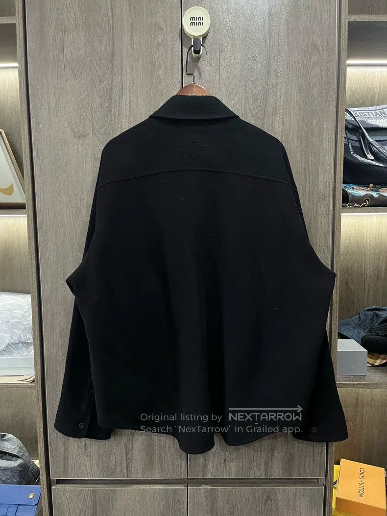 Balenciaga Balenciaga Wool Snap-Up Oversized Coat Size US S / EU 44-46 / 1 - 2 Thumbnail