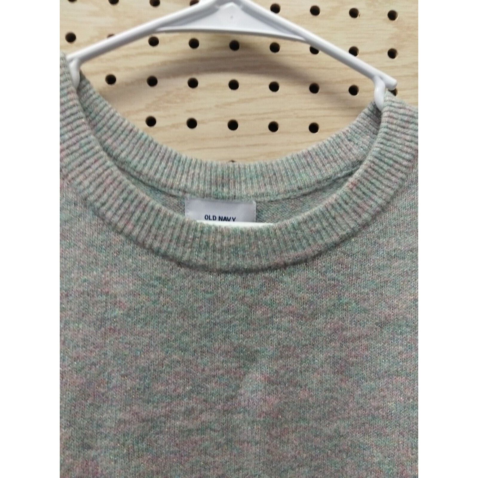 Old Navy Old Navy Sparkle Grey Size L Woman's Sweater Size L / US 10 / IT 46 - 4 Thumbnail