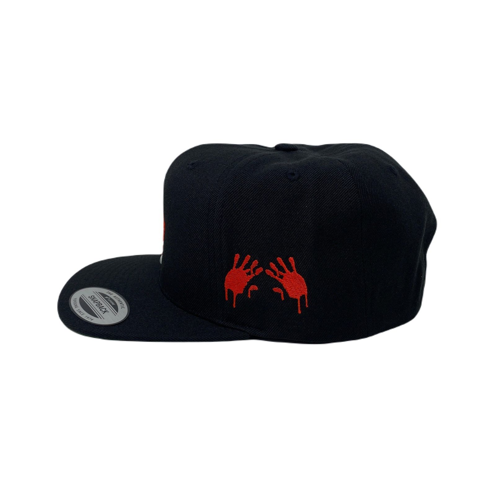 Other Los Angeles LA Anarchy Bloody Hands Snapback Hat Size ONE SIZE - 6 Thumbnail
