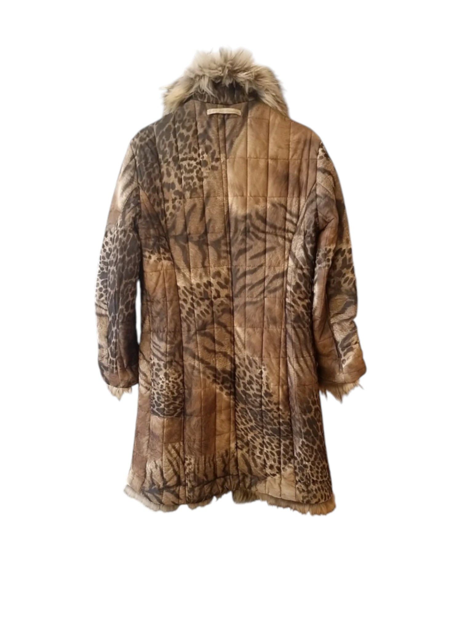Just Cavalli Class Roberto Cavalli Reversible Leopard Print Fur Coat Size M / US 6-8 / IT 42-44 - 2 Thumbnail