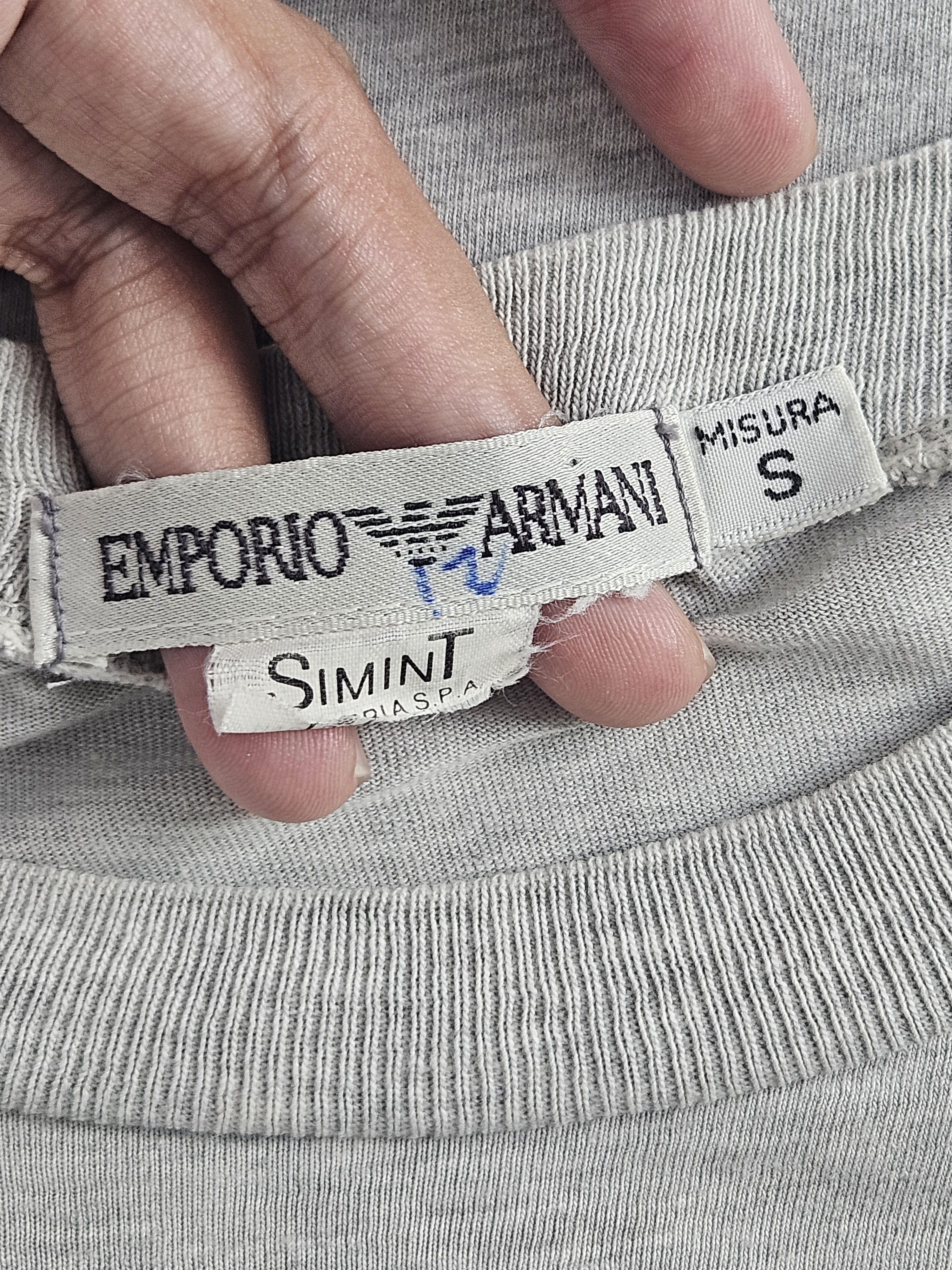 Emporio Armani × Vintage × Vogue Vintage Emporio Armani Photo Tees shirt Size US S / EU 44-46 / 1 - 4 Thumbnail