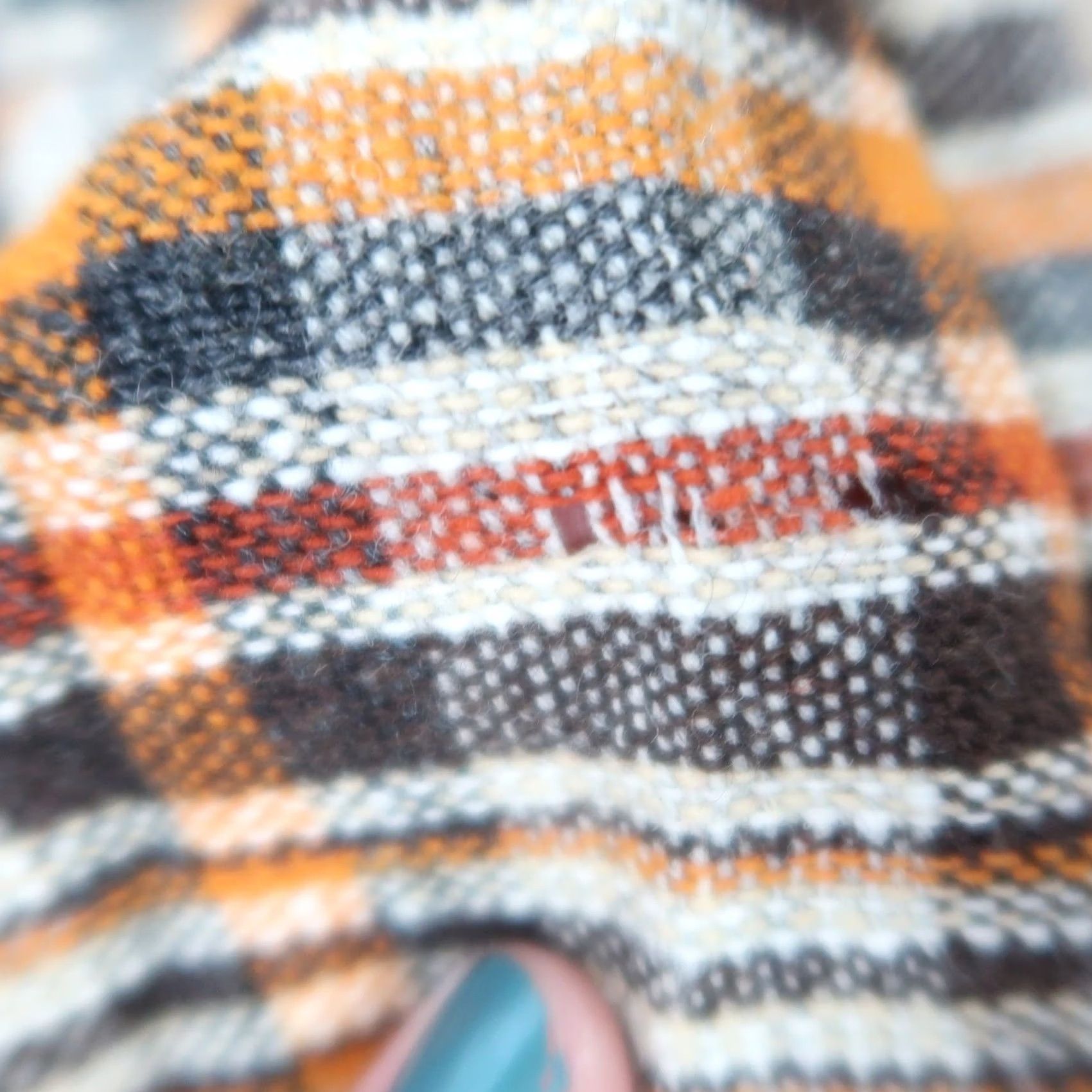 Vintage VINTAGE Tami Plaid Wool Pleated Mini Skirt 60s 70s Brown Tan Orange XS Women 25" High Waist Zip Back Bohemian Fall Winter Ul mi- 20" Length Women Size 26" / US 2 / IT 38 - 7 Thumbnail